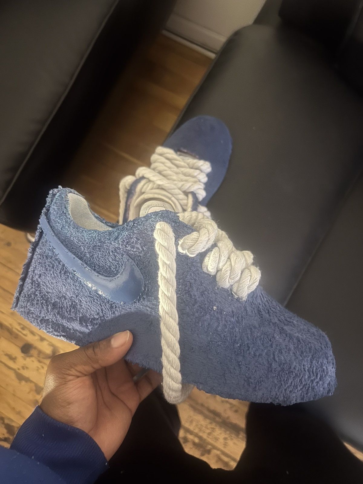 Nike Air Force 1 blue Size US 9 / EU 42 - 6 Thumbnail