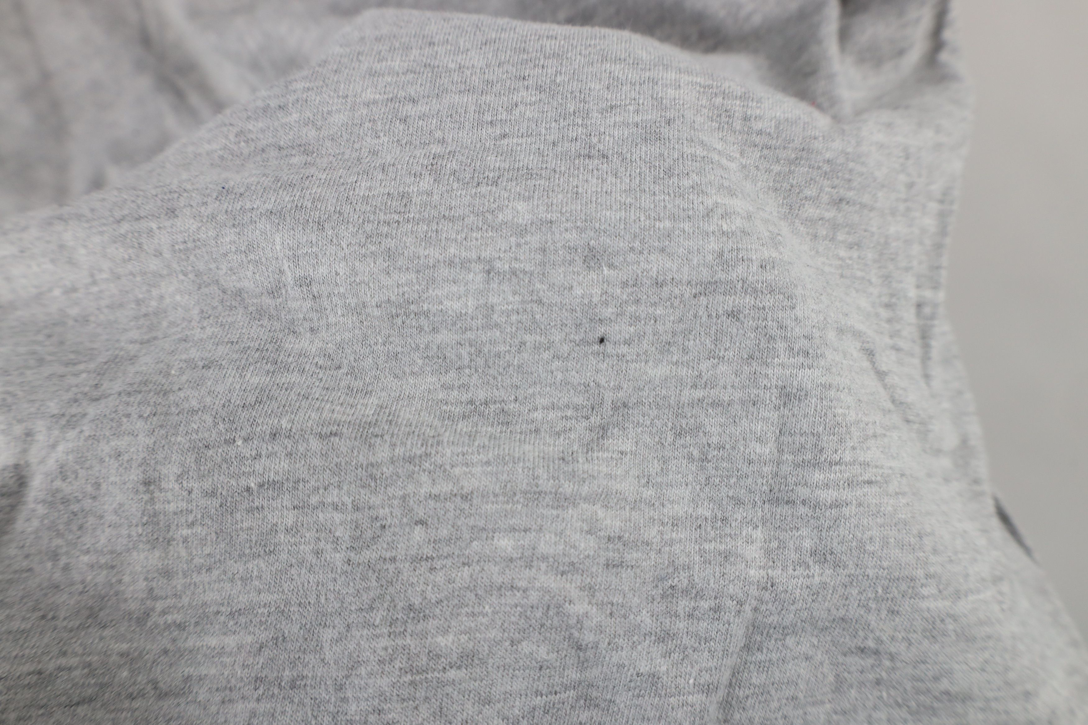 Vintage Vintage 90s Streetwear Blank Henley T-Shirt Gray Cotton Size US M / EU 48-50 / 2 - 5 Thumbnail