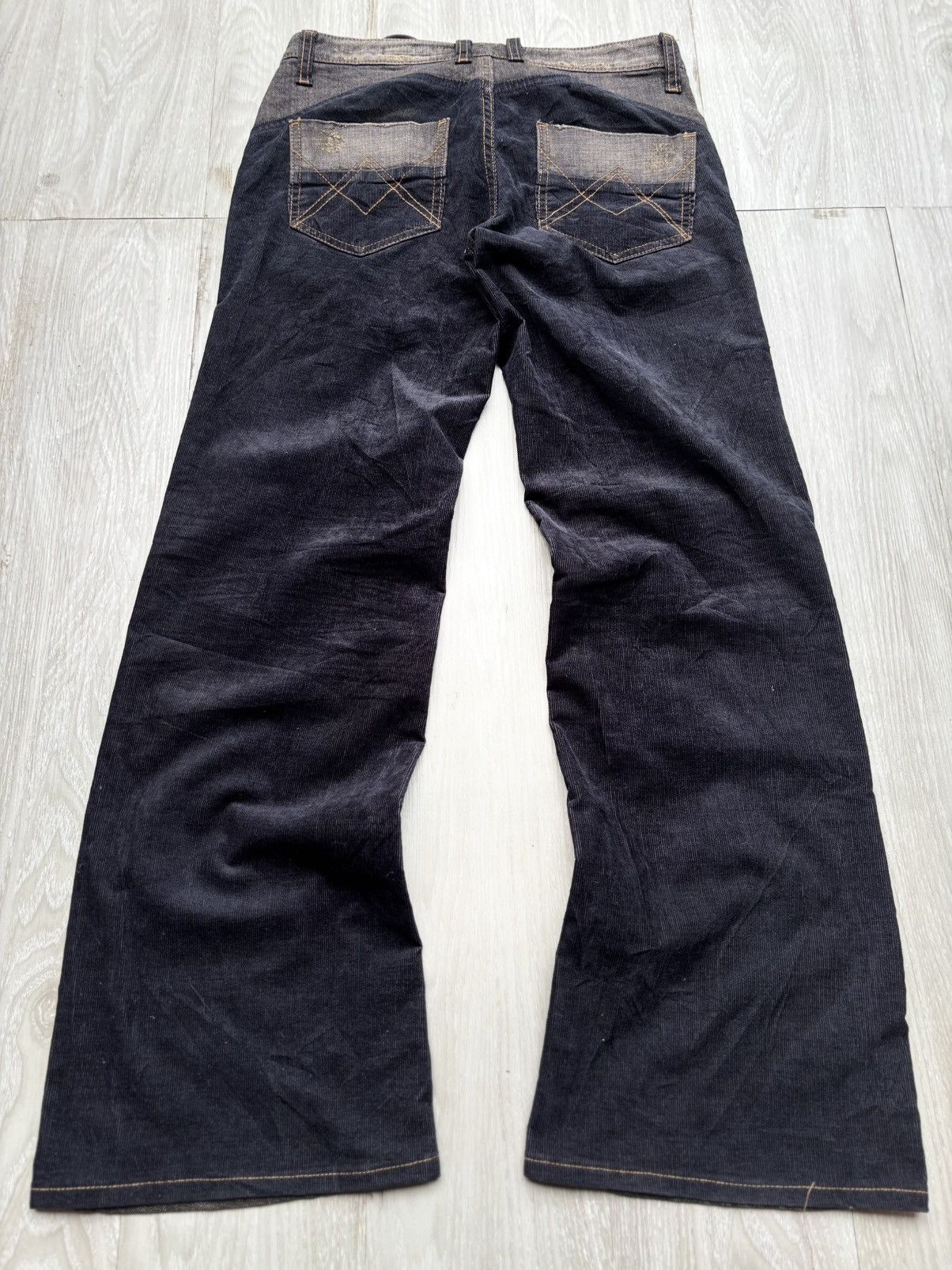 Japanese Brand BLUE JAM lace up flare jeans Size US 28 / EU 44 - 4 Thumbnail