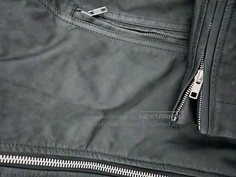 Rick Owens Rick Owens Men’s Black Leather Jacket. Size US L / EU 52-54 / 3 - 3 Thumbnail