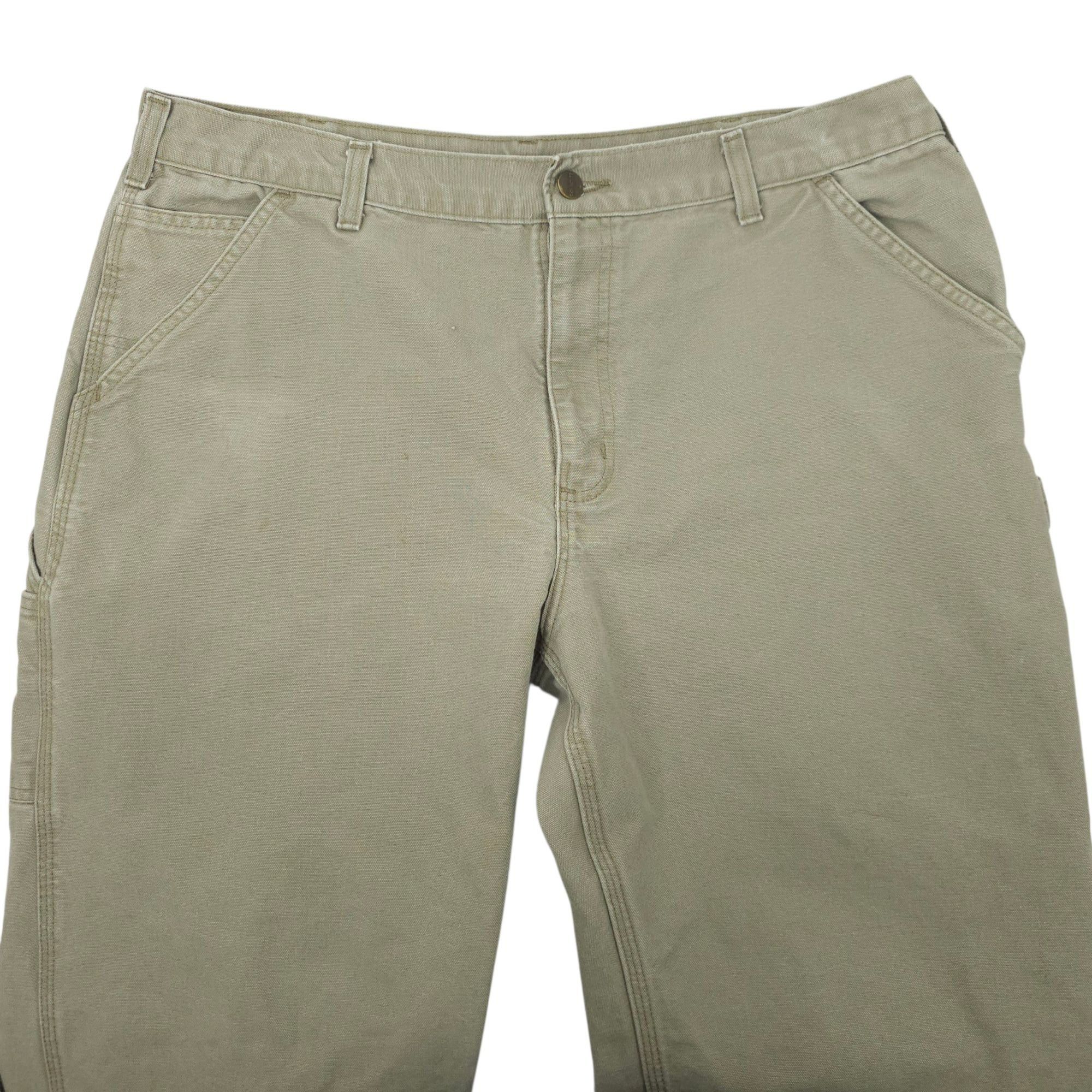 Carhartt Carhartt Dungaree Fit Cargo Pant Mens 38x27.5 Cotton Canvas Size US 38 / EU 54 - 14 Thumbnail