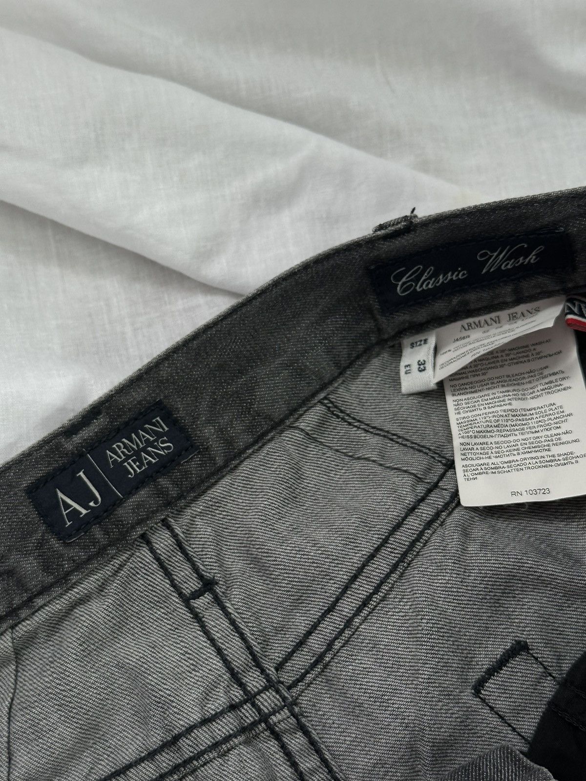 Armani × Giorgio Armani Armani denim pants Size US 33 - 9 Thumbnail
