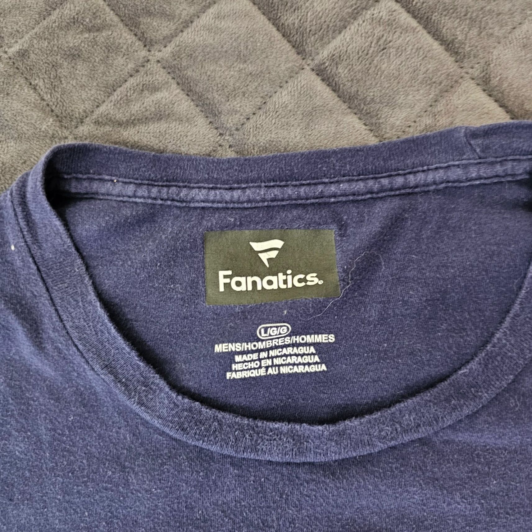 Vintage Fanatics Houston Astros 2022 T-Shirt Blue Size LARGE MLB Size US L / EU 52-54 / 3 - 2 Thumbnail