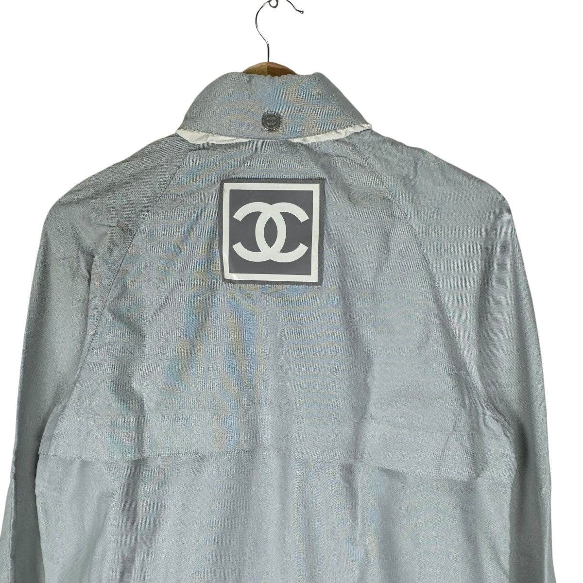 Chanel 🌟CHANEL IDENTIFICATION HOODIE AW01 SPORTS 2 WAY LIGHT JACKET Size M / US 6-8 / IT 42-44 - 9 Thumbnail