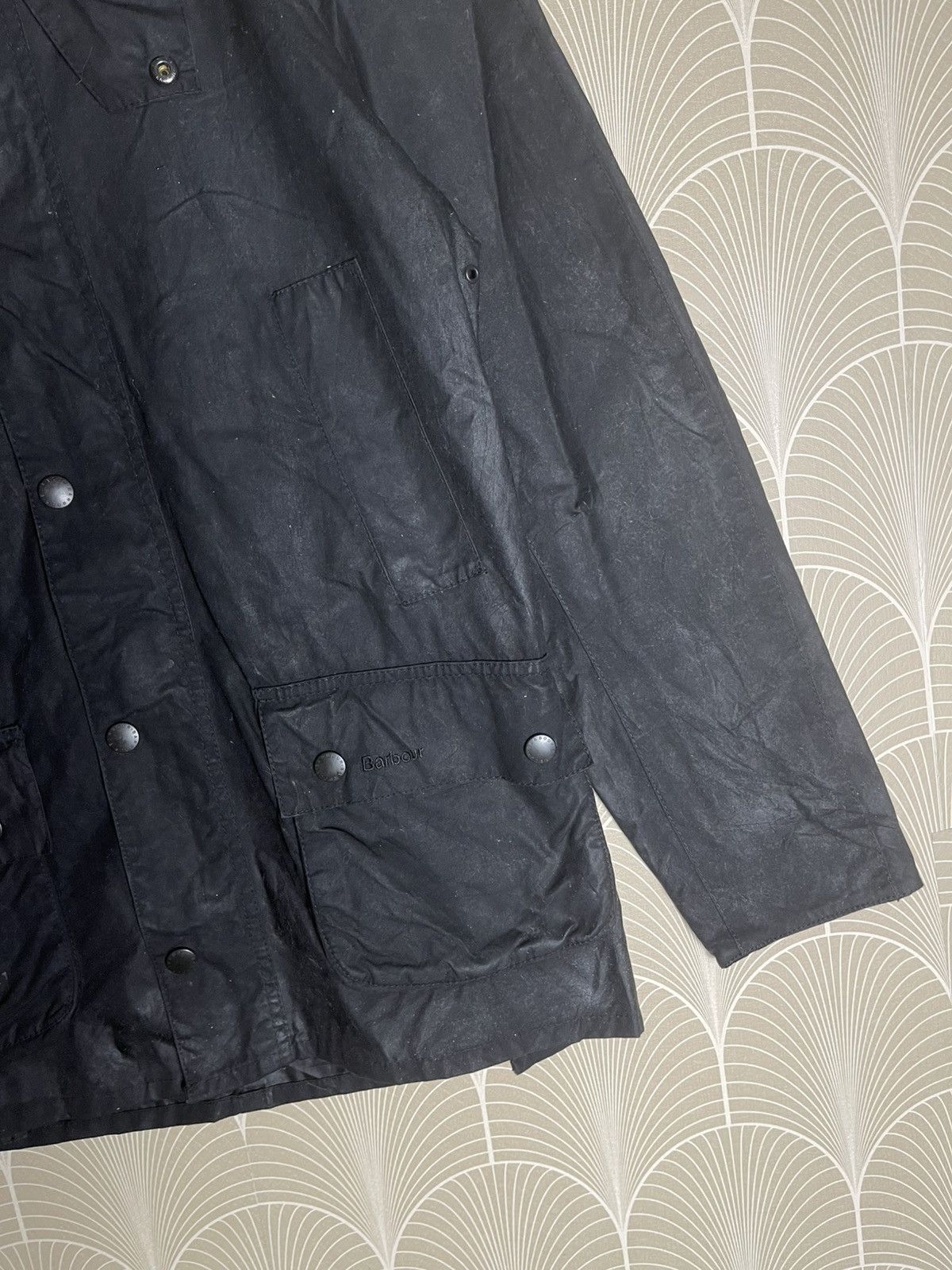 Barbour VINTAGE BARBOUR ASHBY WAXED JACKET TARTAN LINEN RARE Size US XS / EU 42 / 0 - 4 Thumbnail
