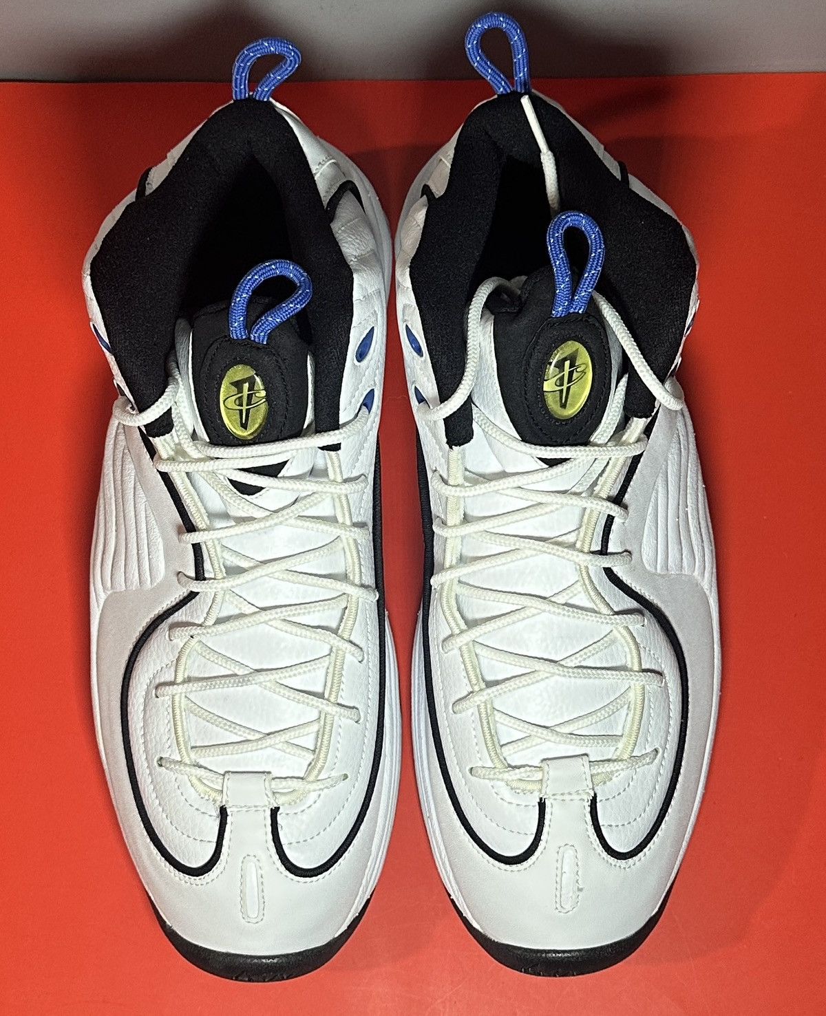 Nike Size 11 - Nike Air Penny 2 White Varsity Royal Size US 11 / EU 44 - 4 Thumbnail