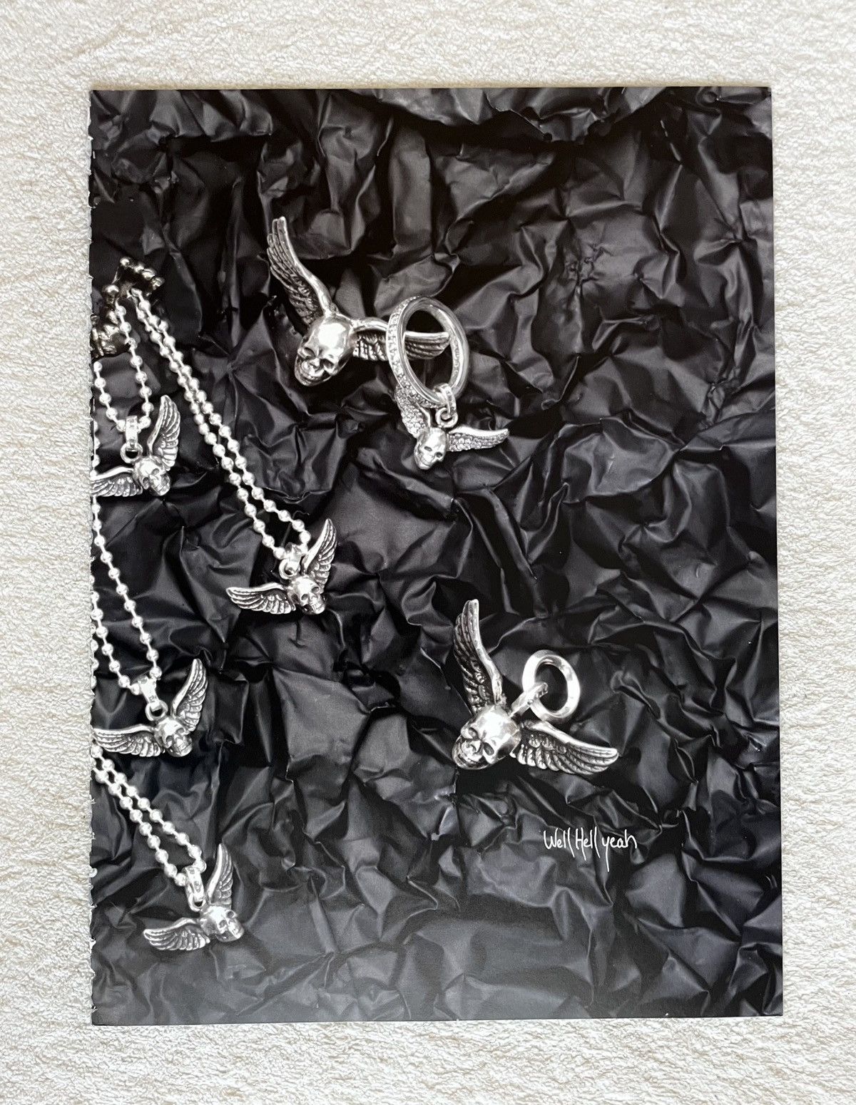 Chrome Hearts Chrome Hearts necklaces 8x11 magazine cutout Poster Size ONE SIZE - 1 Thumbnail
