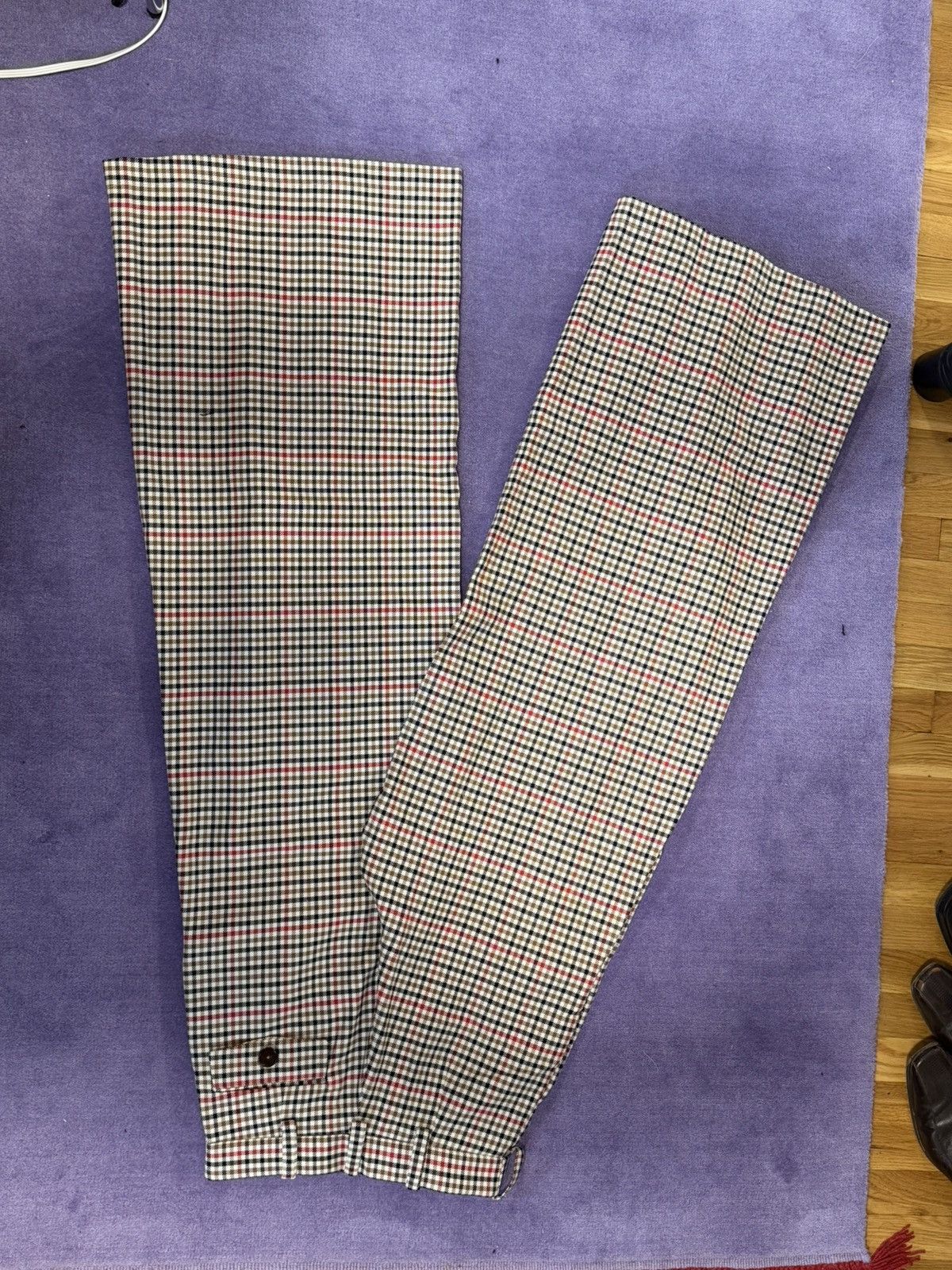 S.S.Daley S.S. Daley Runway AW22 check pleated pants wide Size US 30 / EU 46 - 3 Thumbnail