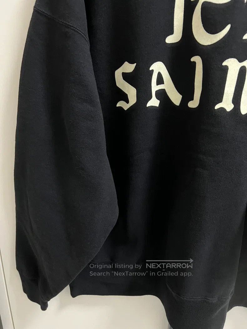 Saint Michael Saint Michael Flocked sweatshirt Size US L / EU 52-54 / 3 - 5 Thumbnail