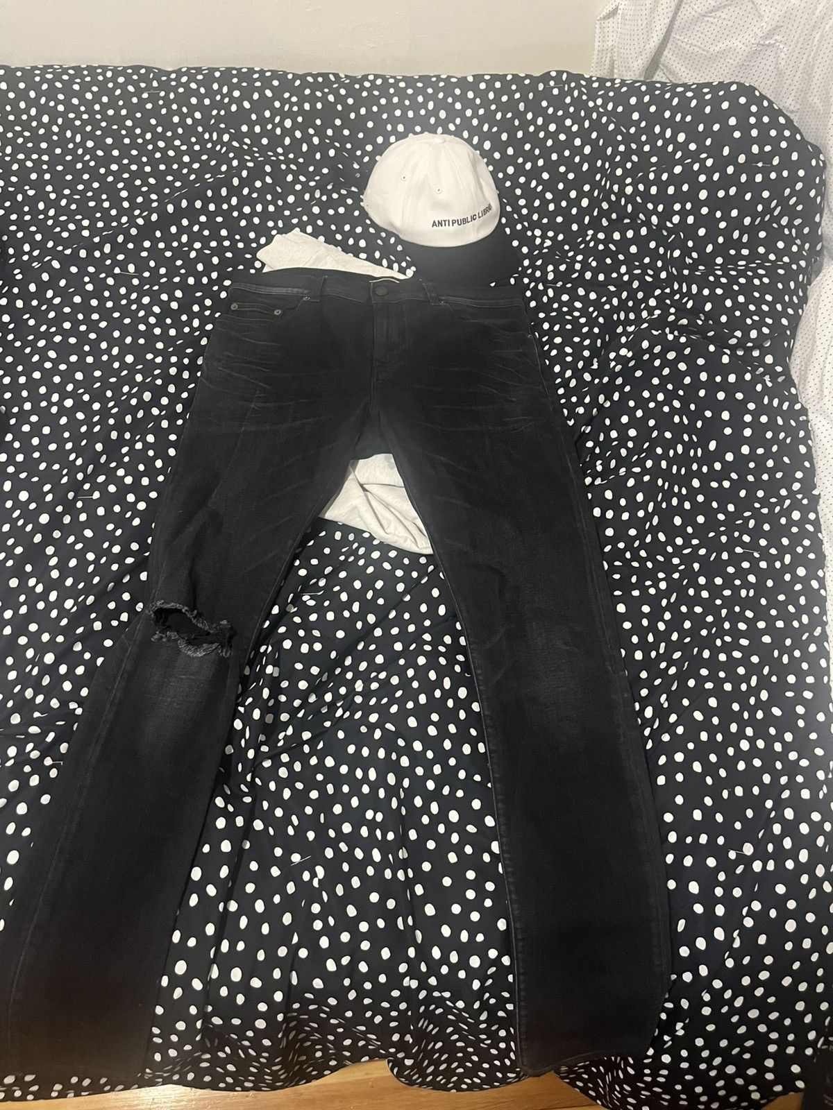 Saint Laurent Paris Saint laurent d02 denim Size US 36 / EU 52 - 1 Thumbnail
