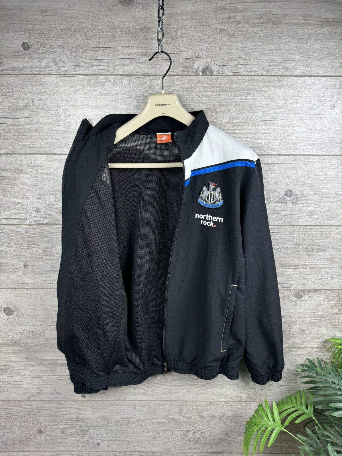 Puma Newcastle United Football Training Jacket Top 2011 2012 Puma Size US M / EU 48-50 / 2 - 15 Thumbnail