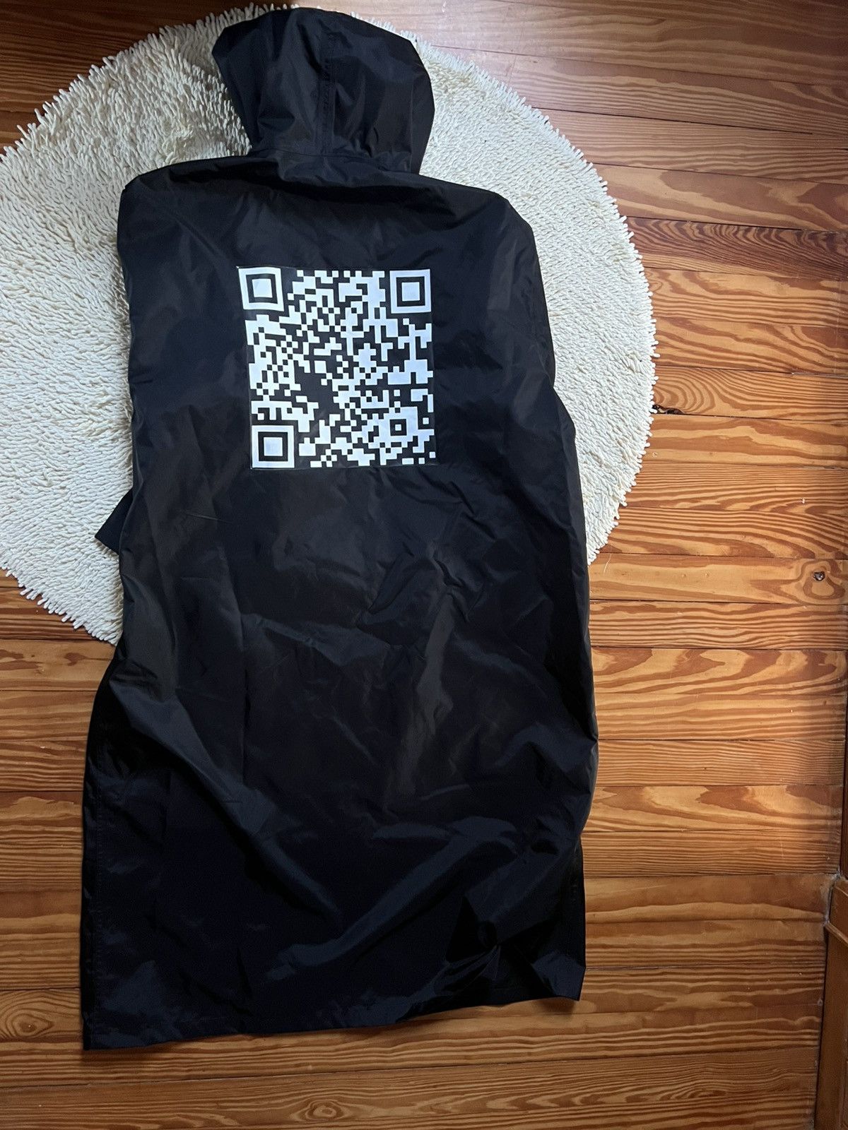 Vetements Vetements Black QR Printed Jacket Garderobe Ete 2019 Size US L / EU 52-54 / 3 - 6 Thumbnail