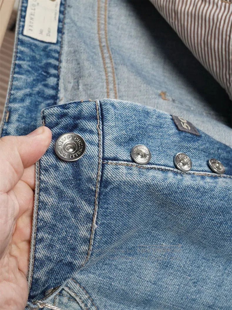 Brunello Cucinelli Brunello Cucinelli Denim Pants Size US 34 / EU 50 - 7 Thumbnail