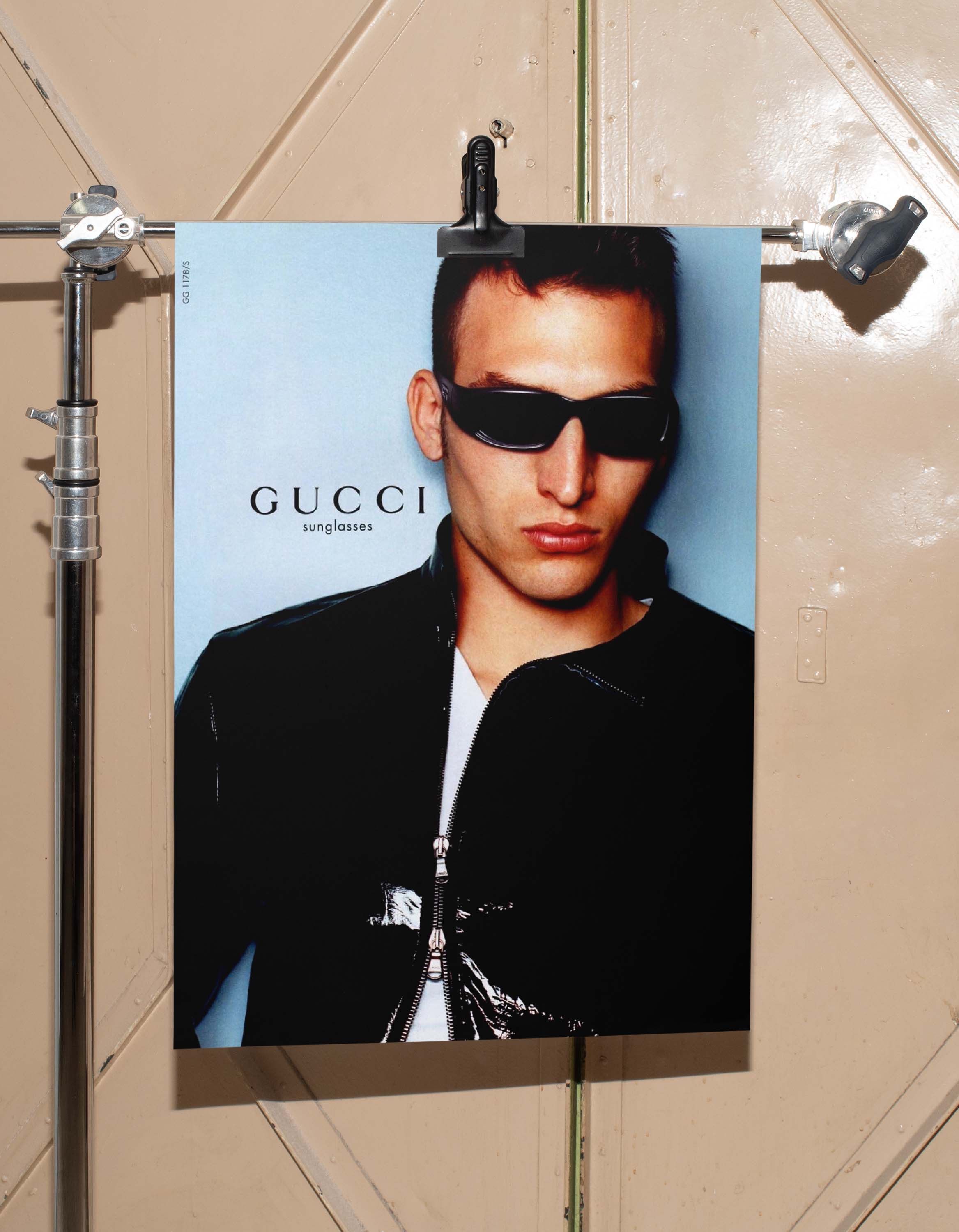 美品】gucci sunglasses tom ford 90s archive Late 1990s Gucci by Tom Ford G Logo Bronze Front Acrylic Oval