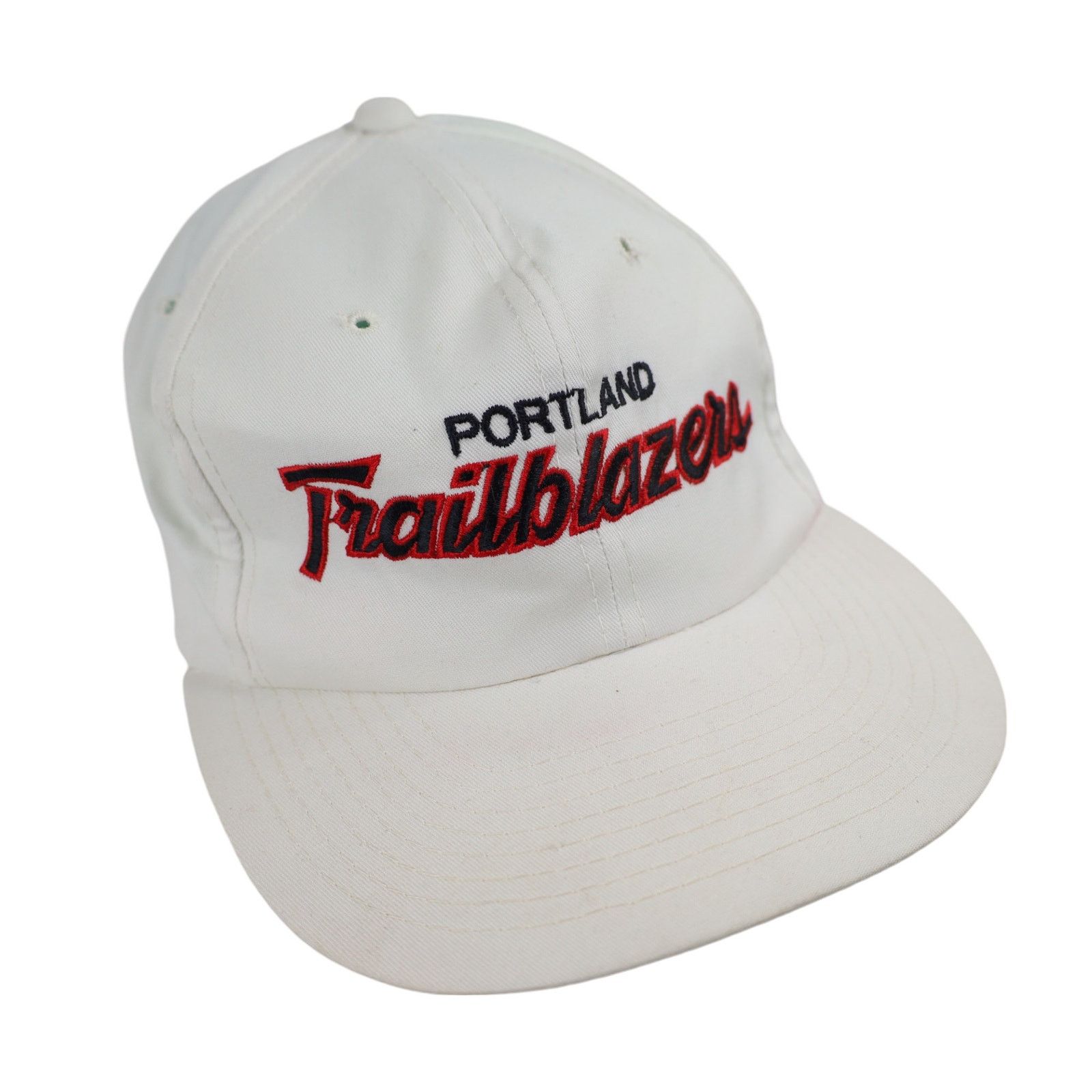 NBA × Sports Specialties × Vintage Vintage Sport Specialties Portland Trailblazers Script Hat Size ONE SIZE - 2 Thumbnail
