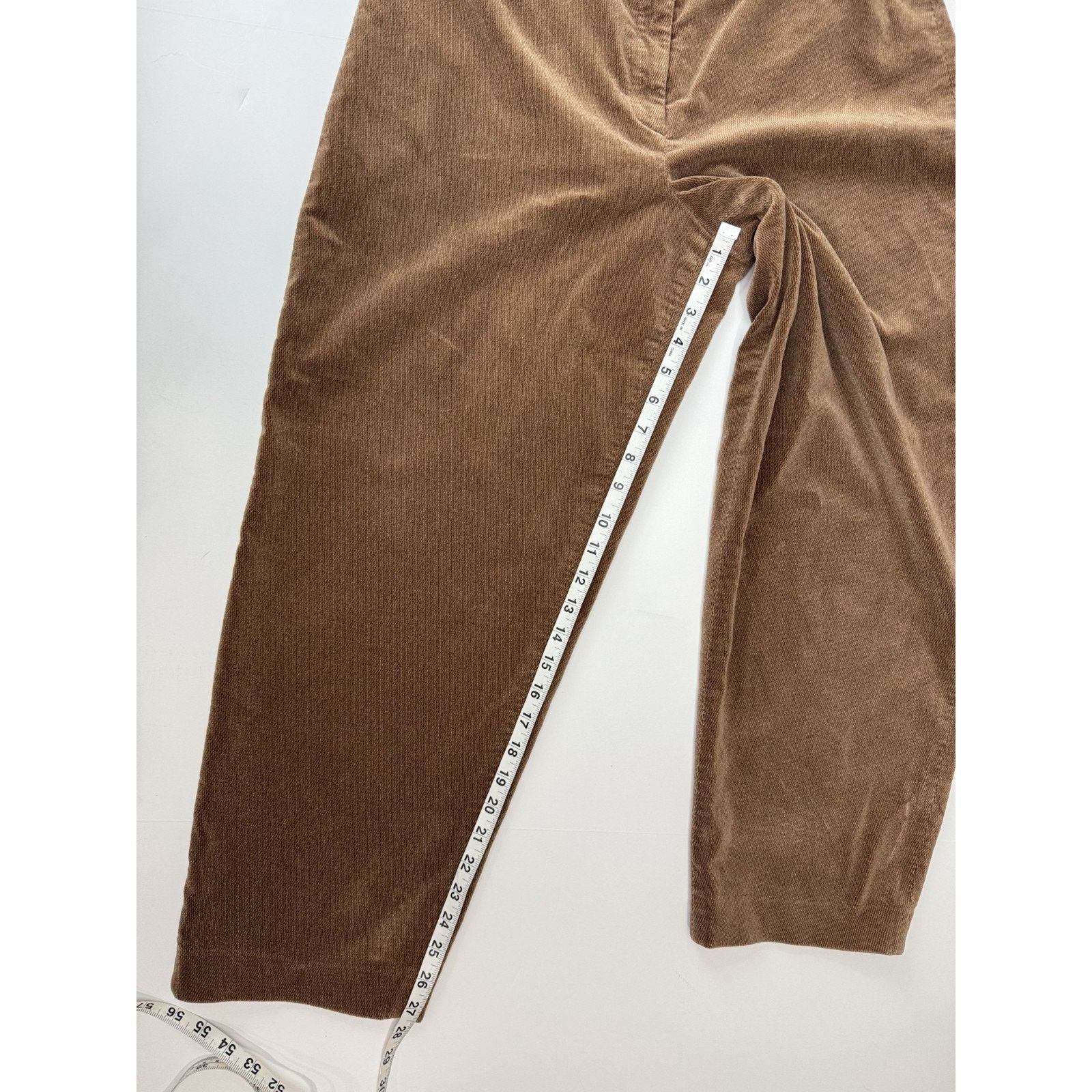 Other Talbots Petites Brown Pinwale Corduroy Pants Classic 12 Size 34" / US 12 / IT 48 - 7 Thumbnail