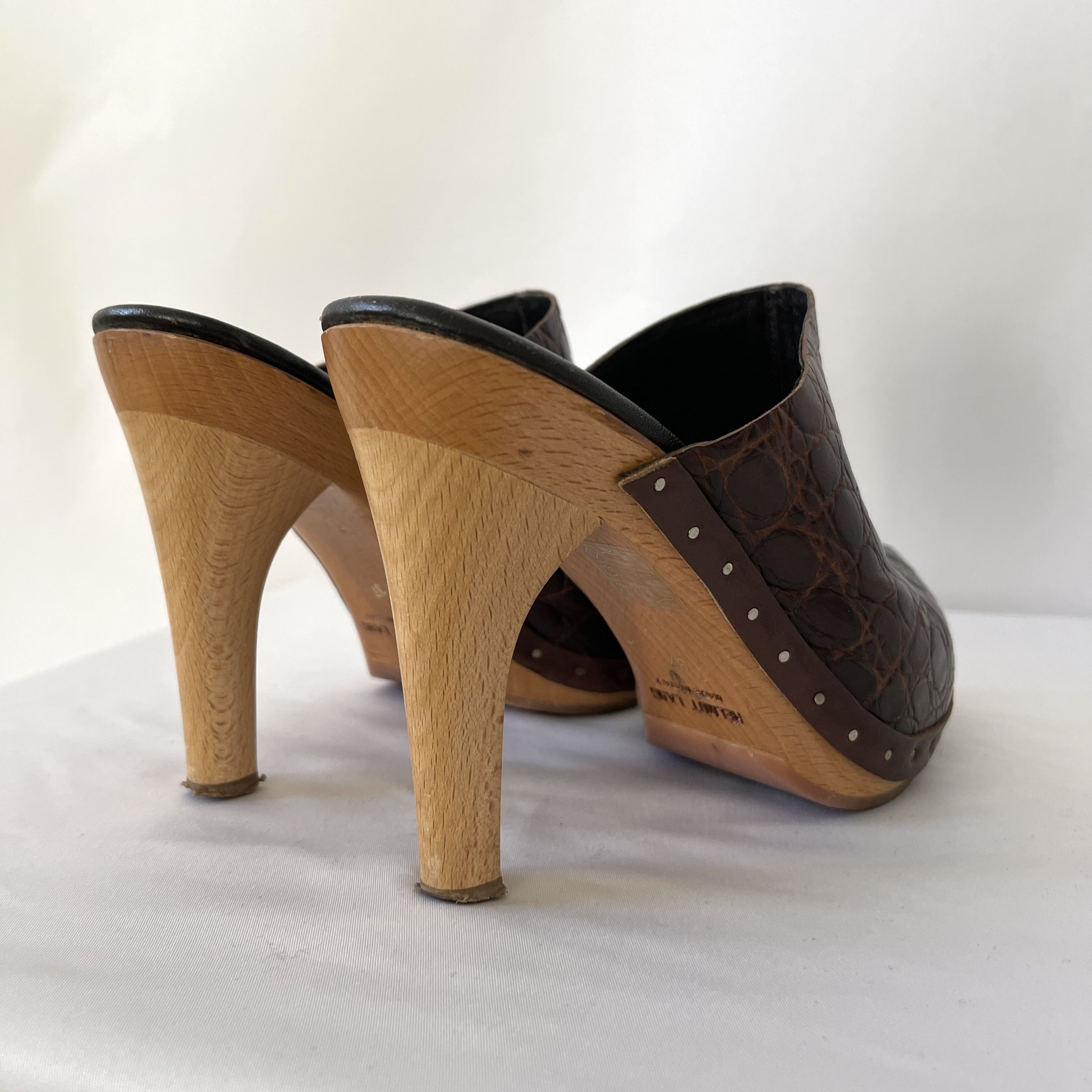 Helmut Lang HELMUT LANG Mules Archive 2005 size 37 Size US 7 / IT 37 - 5 Thumbnail
