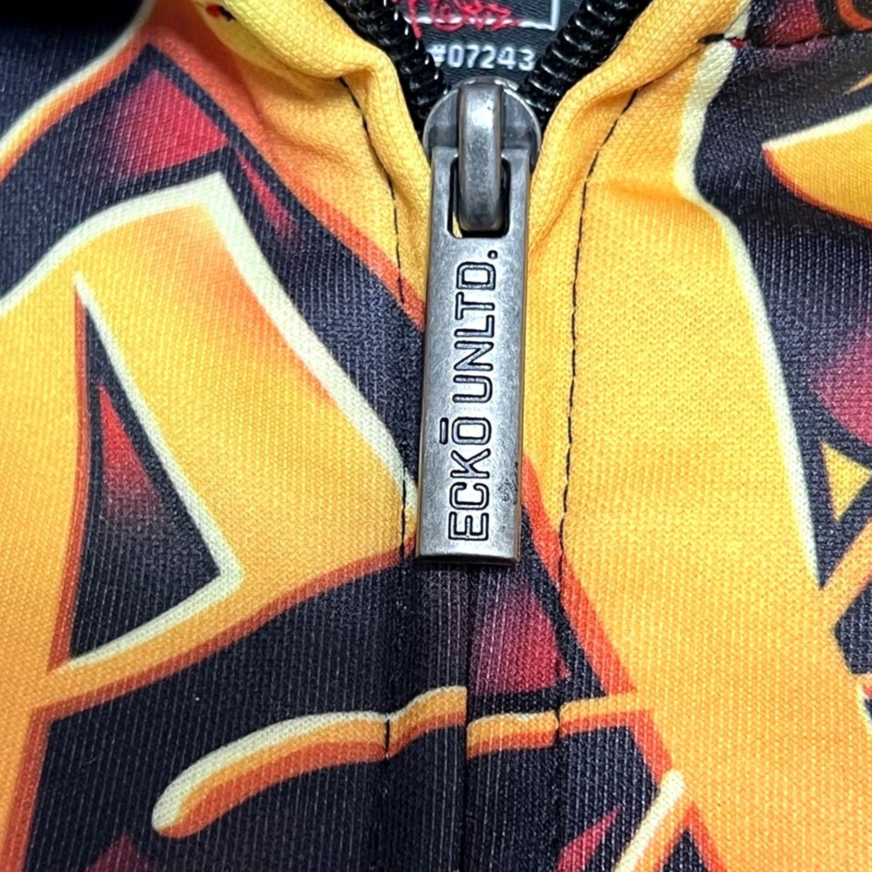 Ecko Unltd. ECKO UNLTD Jacket Mens LARGE Bomber Zip Up Day Of The Dead Skulls Black - Rare Size US L / EU 52-54 / 3 - 7 Thumbnail