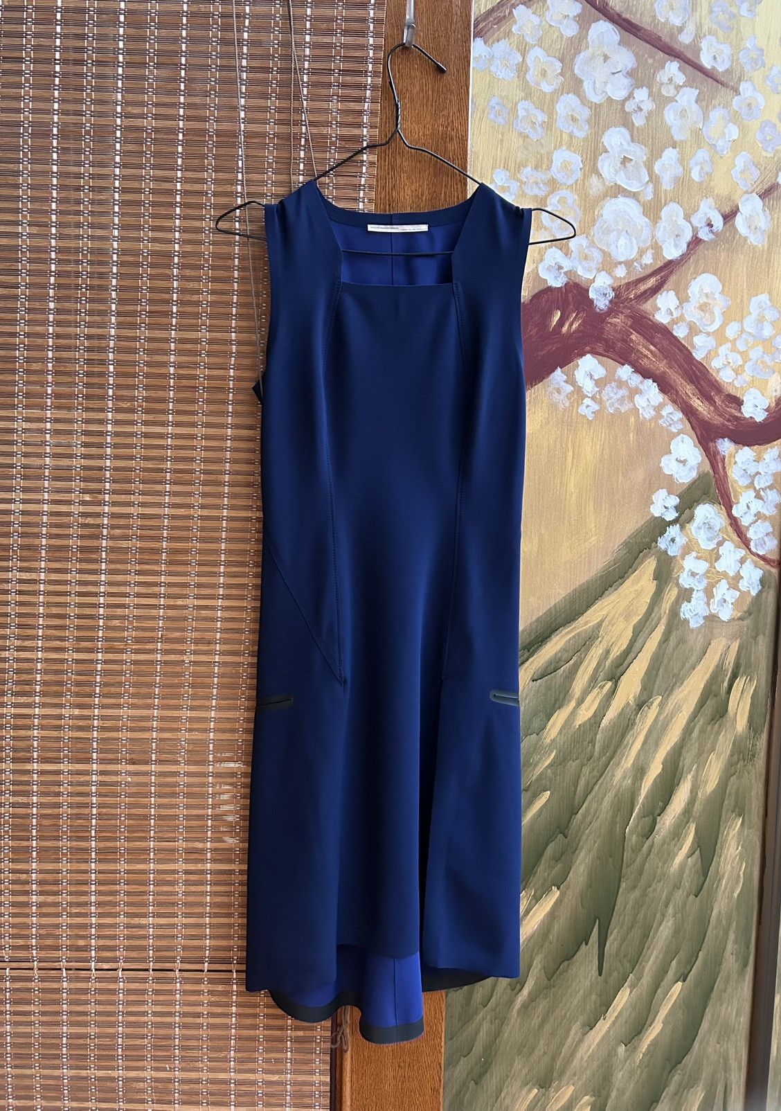 Marithe + Francois Girbaud × Vintage Marithe Francois Girbaud Navy Sleeveless Dress Size S / US 4 / IT 40 - 1 Thumbnail