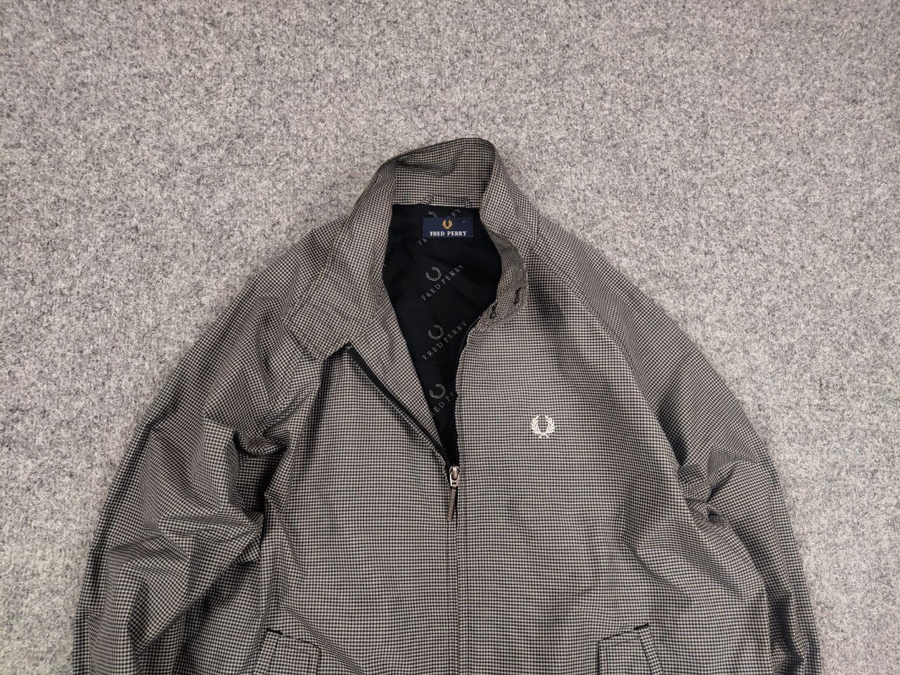 Fred Perry Vintage Fred Perry Light Classic Cotton chek Bomber jacket Size US M / EU 48-50 / 2 - 4 Thumbnail