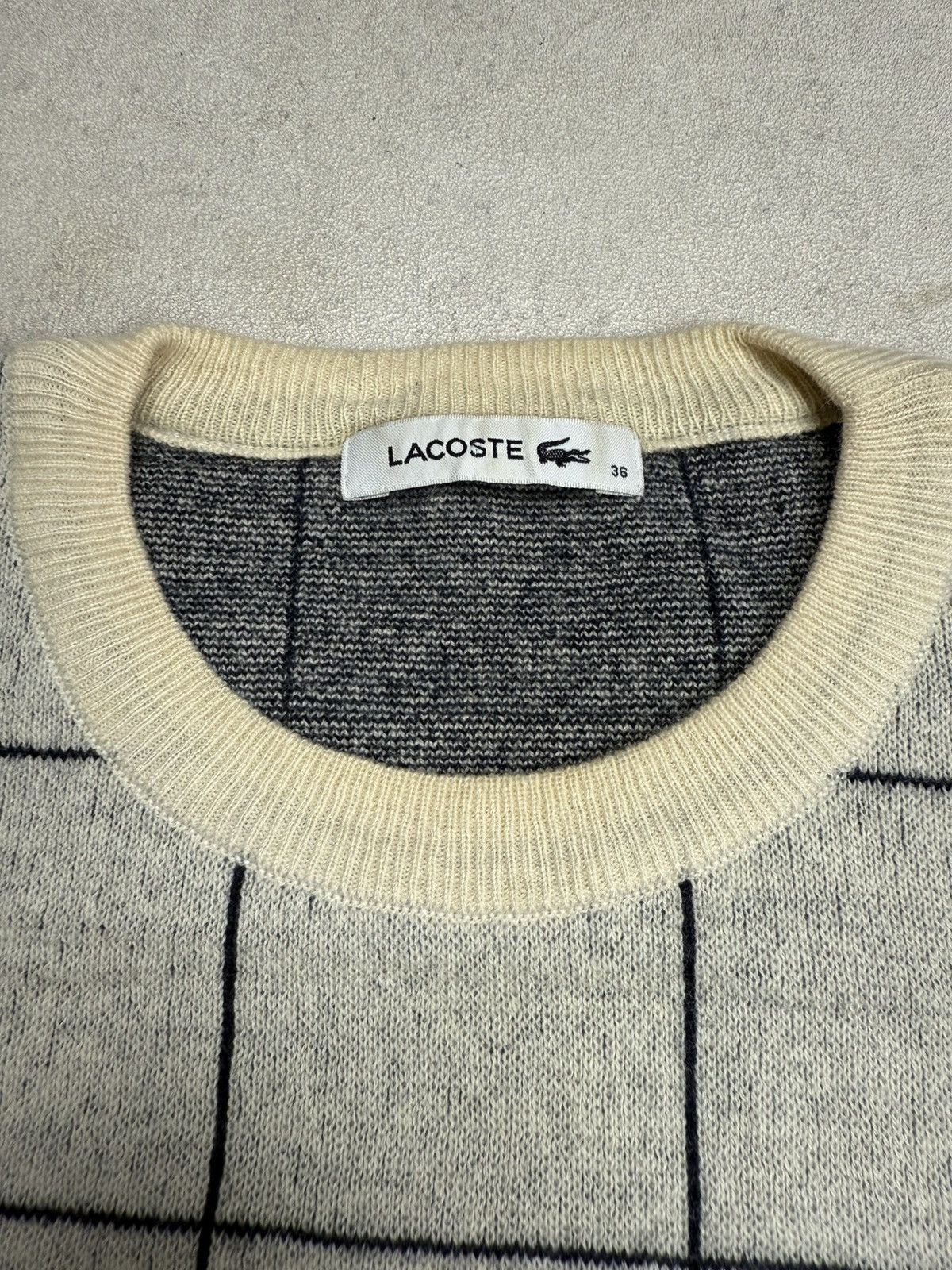 Lacoste Lacoste Knit Sweater Size XS / US 0-2 / IT 36-38 - 4 Thumbnail