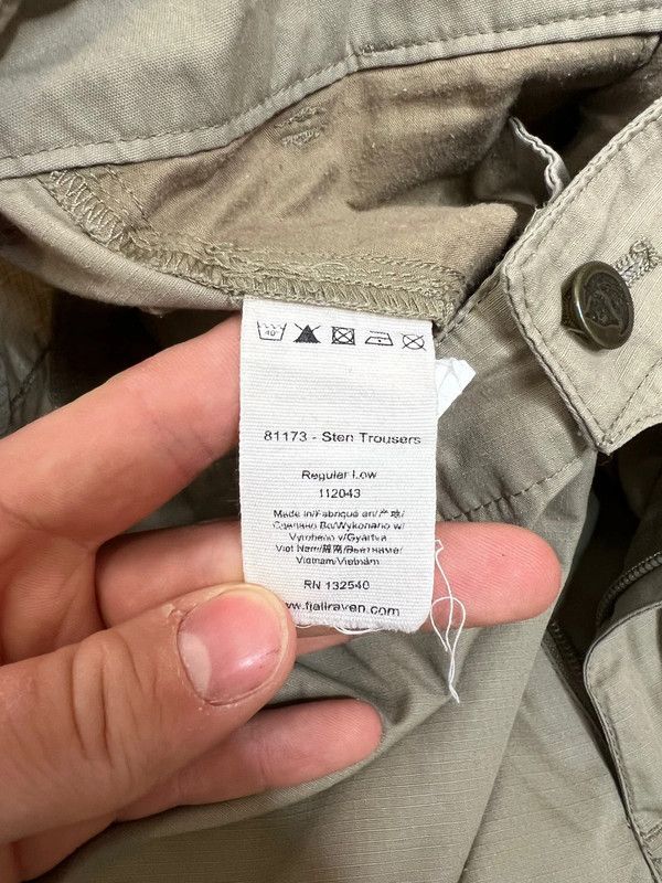 Fjallraven FJÄLLRÄVEN STEN TROUSERS G-1000 – SIZE 48 Size US 32 / EU 48 - 11 Thumbnail