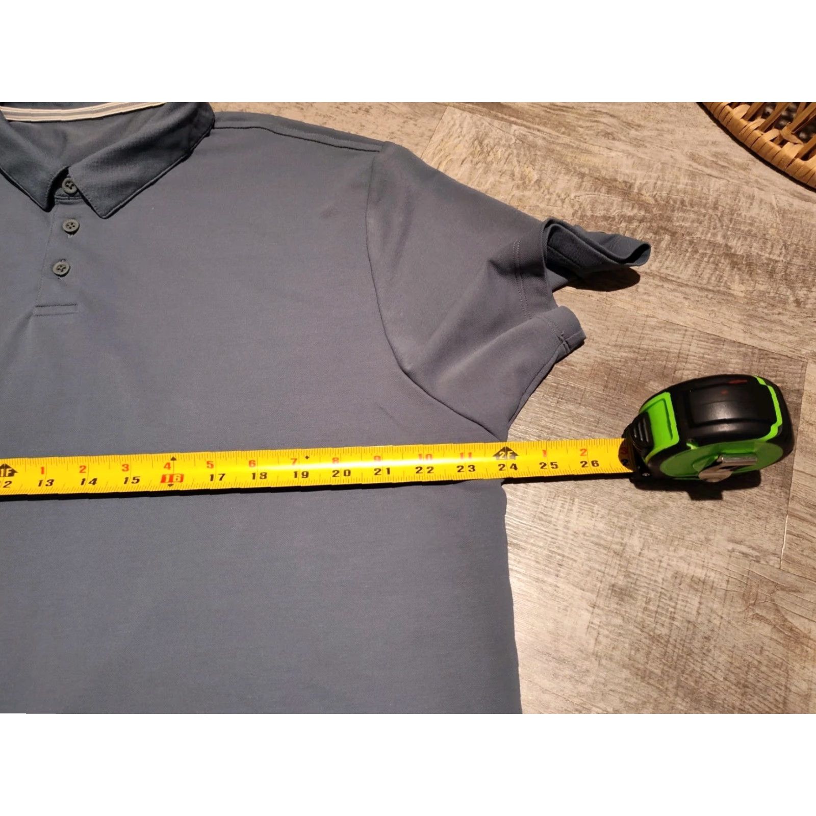 Vuori Vuori Gamepoint Polo Shirt Mens 2XL Gray Athletic Performance Casual Shirt Polo V1028 EUC Size US XXL / EU 58 / 5 - 7 Thumbnail