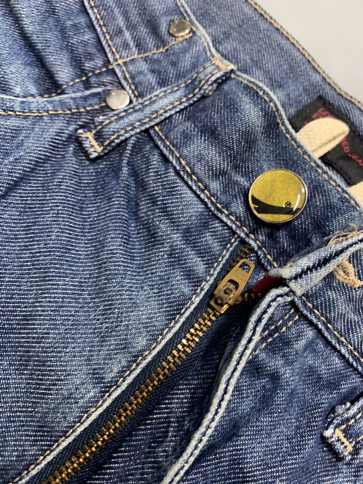 Levi's Vintage Levi’s engineer jeans denim Size US 34 / EU 50 - 6 Thumbnail