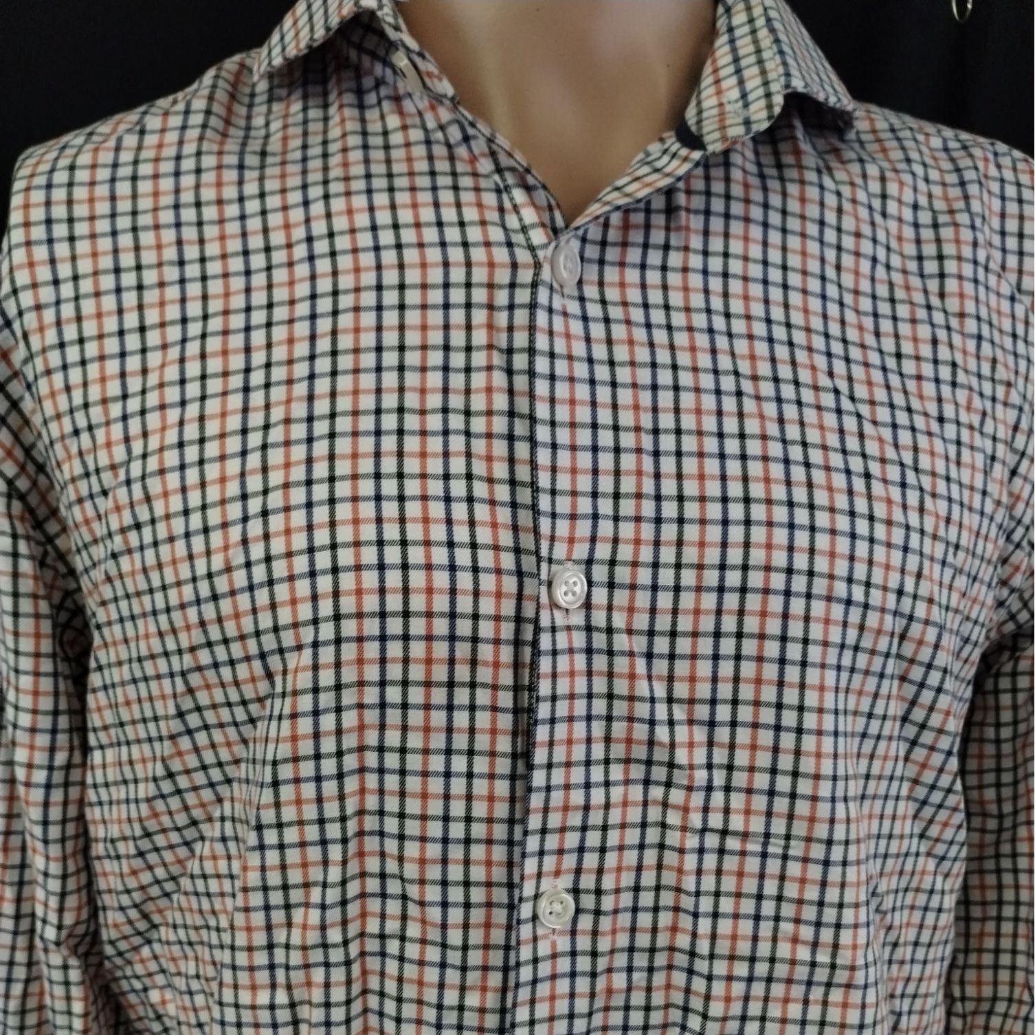 T.M. Lewin T.M Lewin Men's Multicolor Shirt/Button Up Size16/35 SKU3383 Size US L / EU 52-54 / 3 - 3 Thumbnail