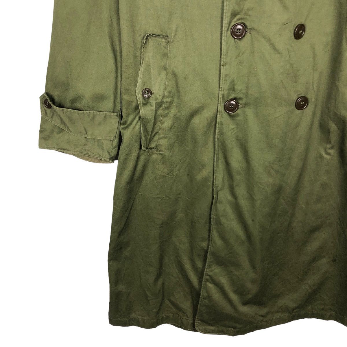 Buzz Rickson's 🔥True Vintage Long Trench Coats Military Buzz Ricksons Size US M / EU 48-50 / 2 - 3 Thumbnail