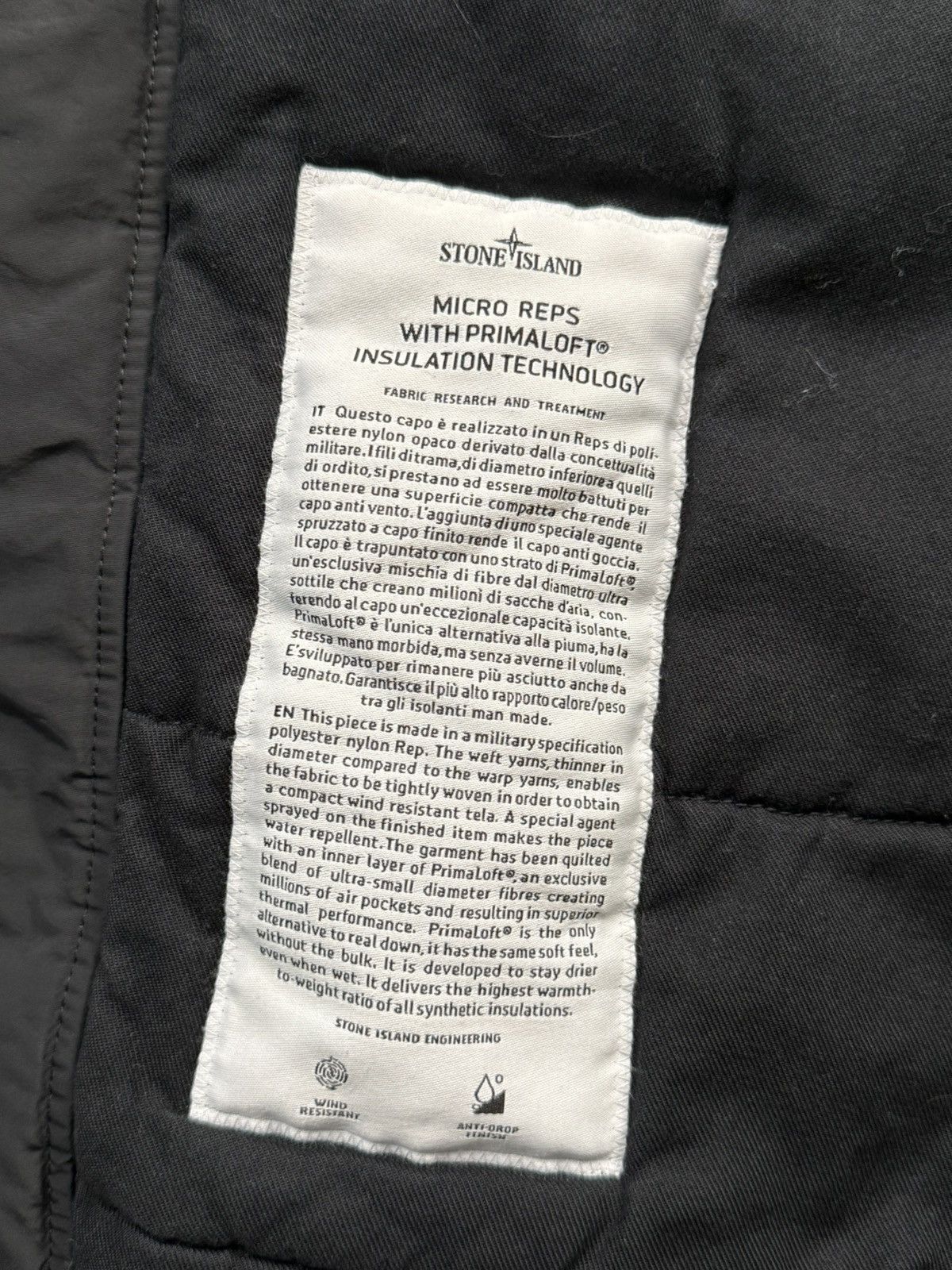 Stone Island Stone Island Nylon Micro Reps Primaloft trench coat jacket Size US XL / EU 56 / 4 - 13 Thumbnail