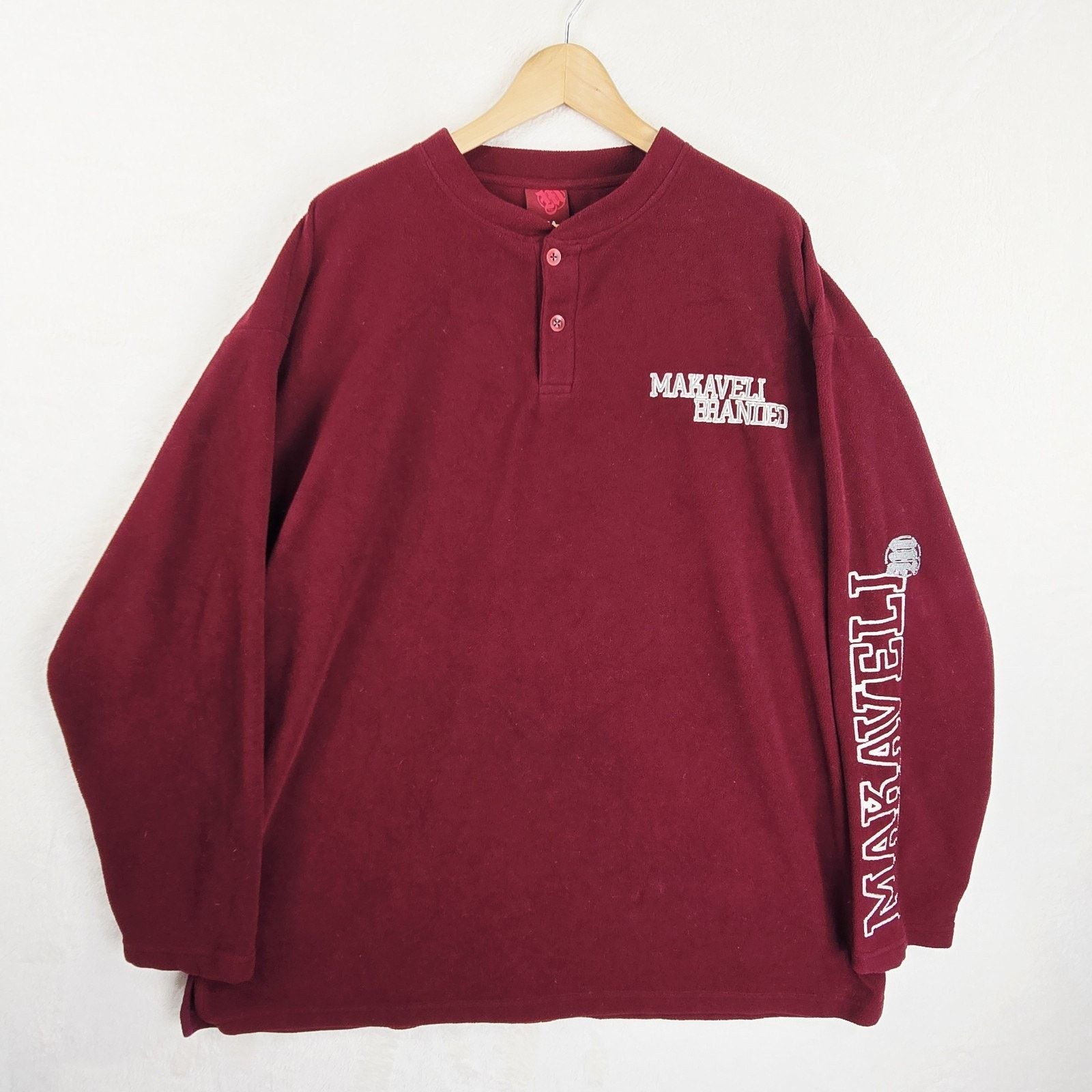 Makaveli Makaveli Branded Henley Sweatshirt Mens XXL Vintage Tupac Size US XXL / EU 58 / 5 - 2 Thumbnail