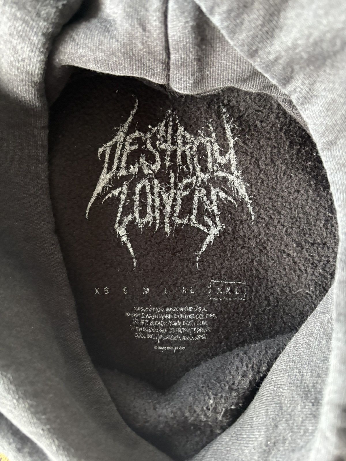 Destroy Lonely Destroy Lonely Pentagram Hoodie Size US XXL / EU 58 / 5 - 3 Thumbnail