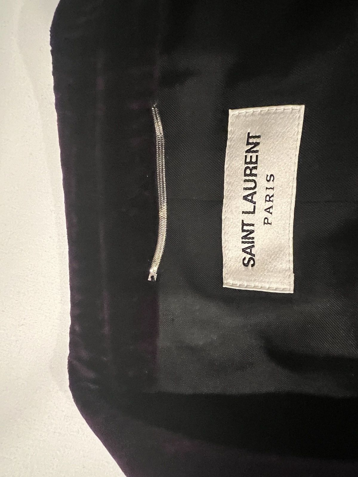 Saint Laurent Paris Saint Laurent men’s velvet gold trim blazer. 52/42. $2990 Size 42R - 7 Thumbnail