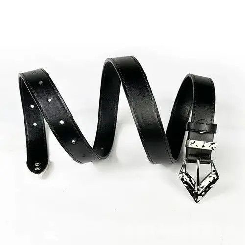 Designer × Vintage Triangle Buckle Belt Size ONE SIZE - 2 Thumbnail