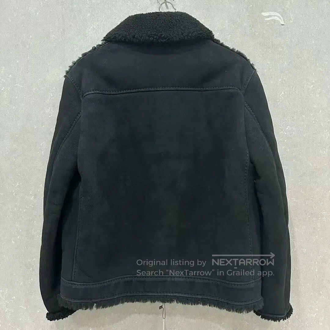 Fendi Fendi Double F Print Shearling Jacket. Size L / US 10 / IT 46 - 2 Thumbnail