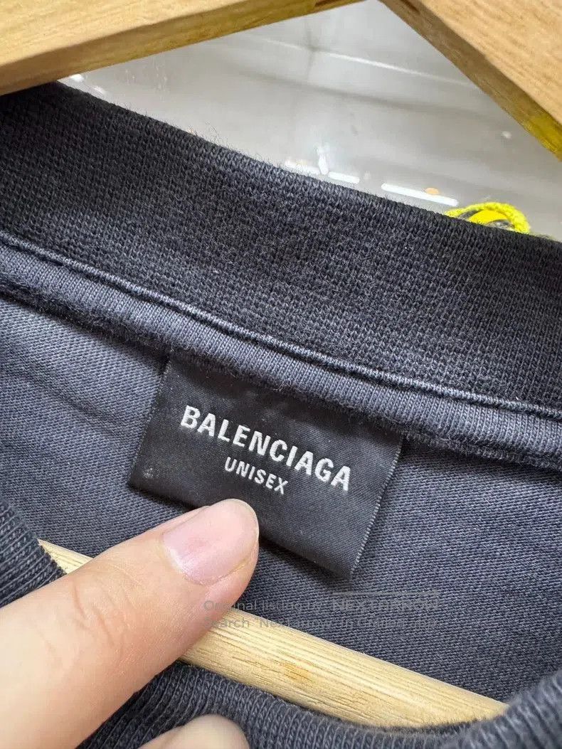 Balenciaga Balenciaga Logo Print Crewneck Short Sleeve T-Shirt. Size US S / EU 44-46 / 1 - 4 Thumbnail