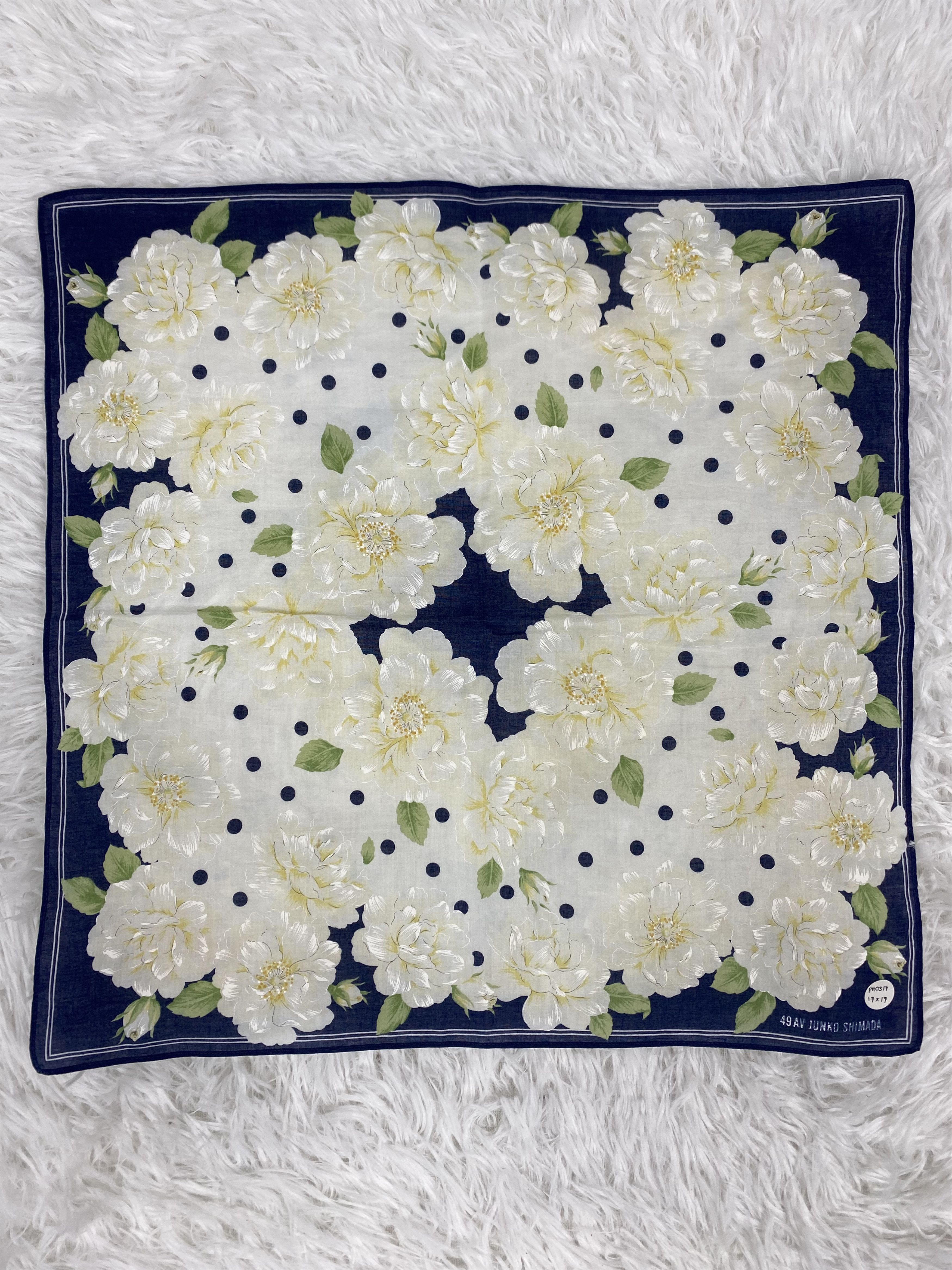 Junko Shimada Vintage Junko Shimada Handkerchief Neckerchief PH0517 Size ONE SIZE - 3 Thumbnail