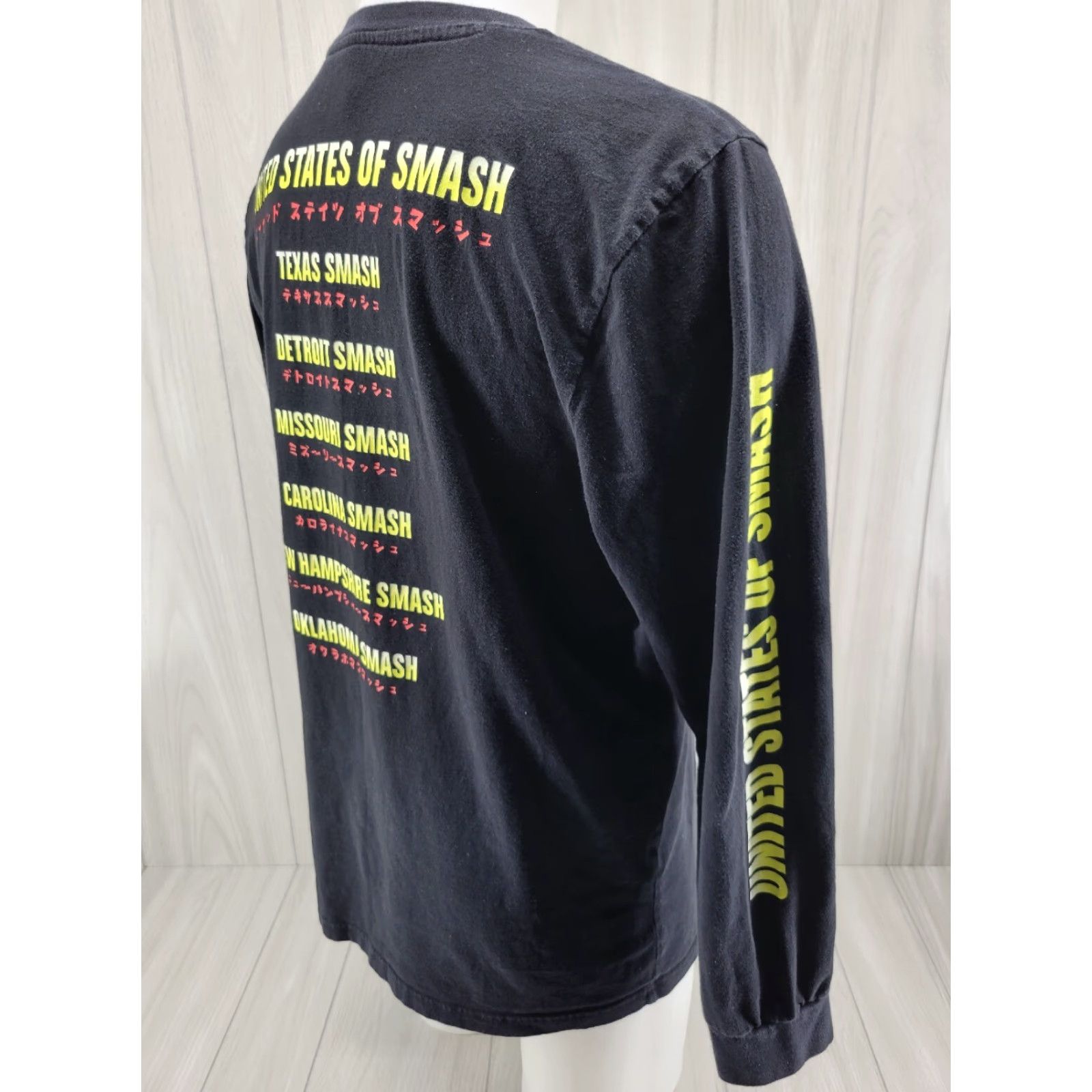 Hot Topic My Hero Academia United States of Smash Hot Topic Long Sleeve Shirt Men’s XL Black Size US XL / EU 56 / 4 - 5 Thumbnail