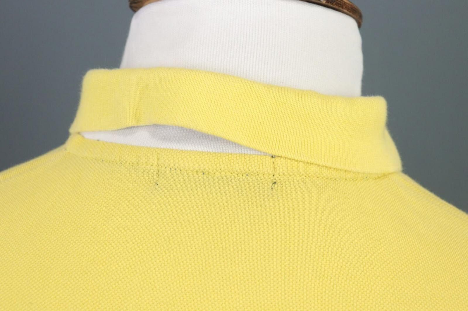 Designer Hackett London Yellow Short Sleeve Polo Shirt Size S Size US S / EU 44-46 / 1 - 12 Thumbnail