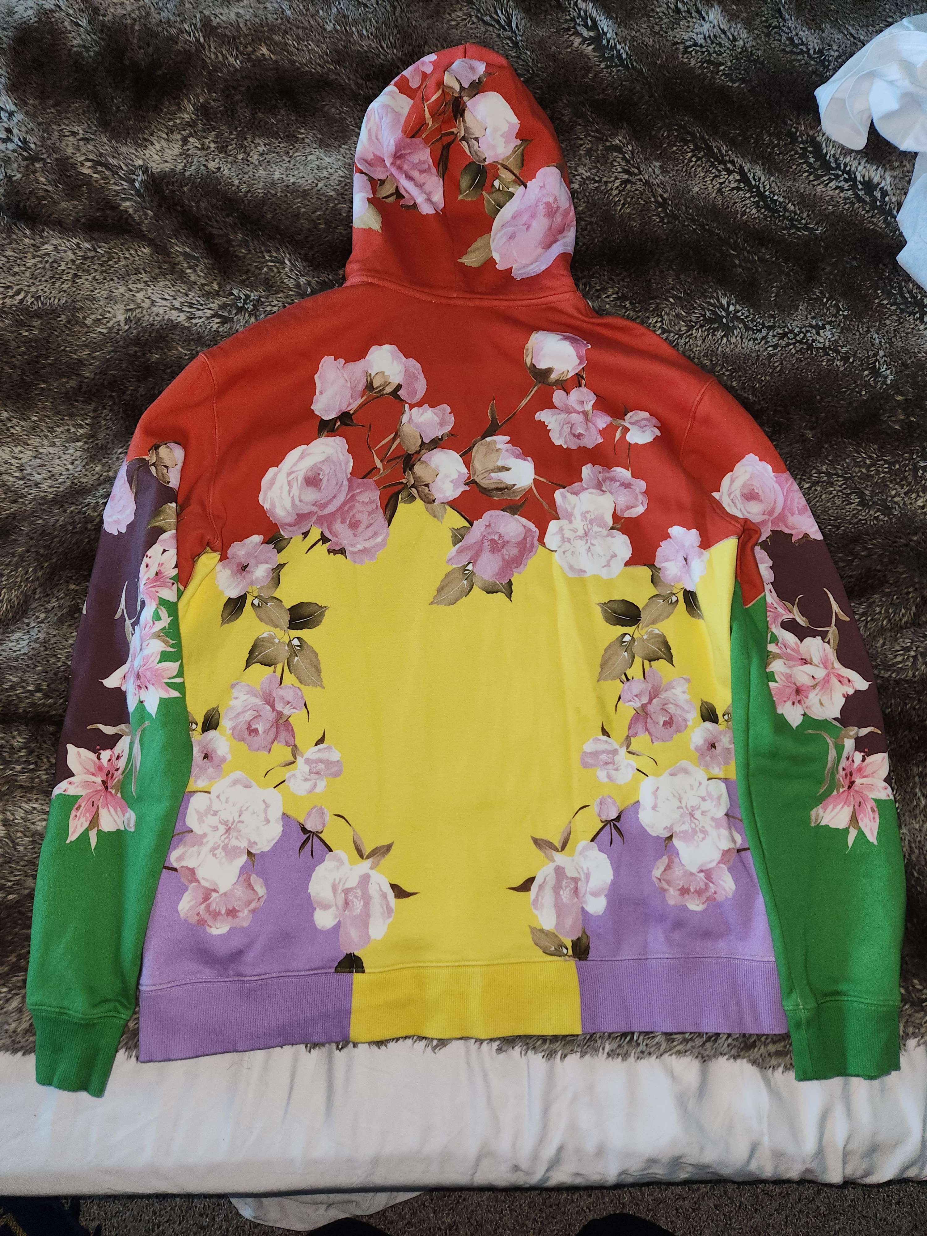 Valentino Valentino Floral Hoodie Size US XL / EU 56 / 4 - 3 Thumbnail