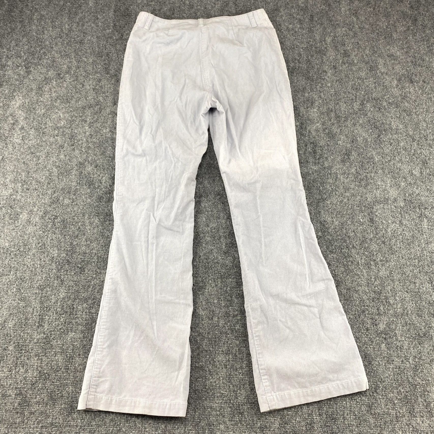 Ralph Lauren Lauren Jeans Co Ralph Lauren Pants Womens 4 Light Gray Corduroy Bootcut Casual Size 27" / US 4 / IT 40 - 2 Thumbnail