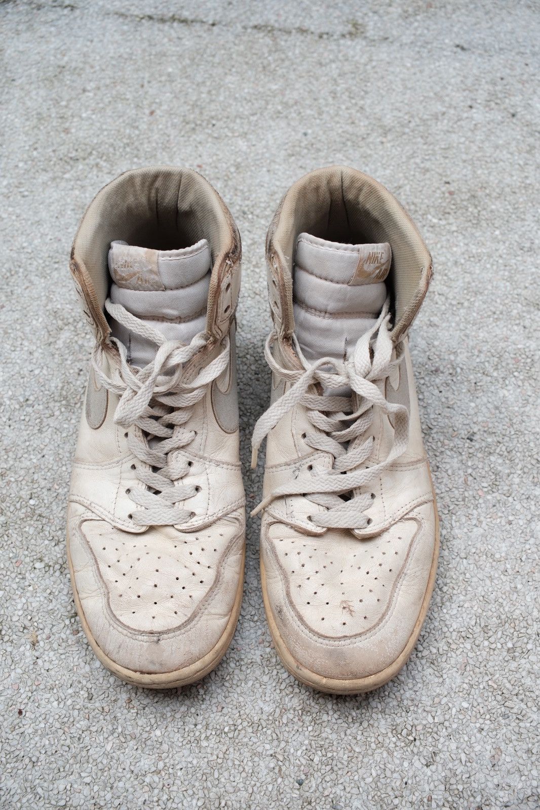 Nike OG 1985 Natural Grey Air Jordan 1 size US9.5 Size US 9.5 / EU 42-43 - 4 Thumbnail