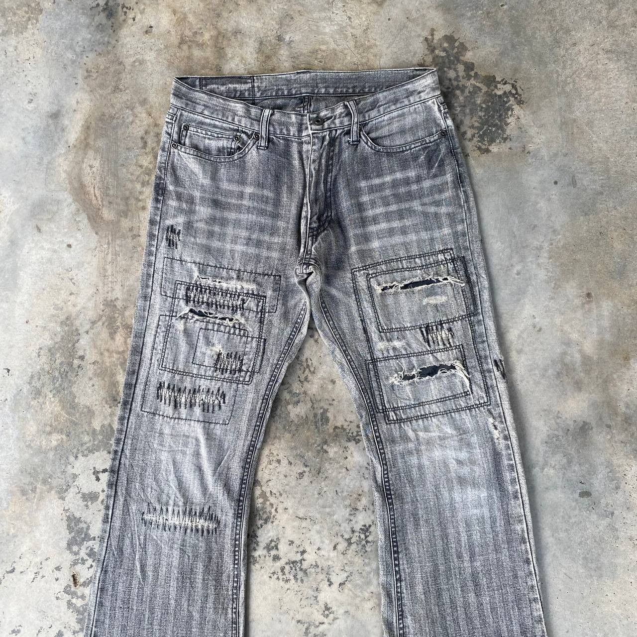 If Six Was Nine Japan Archival Difference Rupert Flare Distressed ReleaseHem Size US 29 - 3 Thumbnail