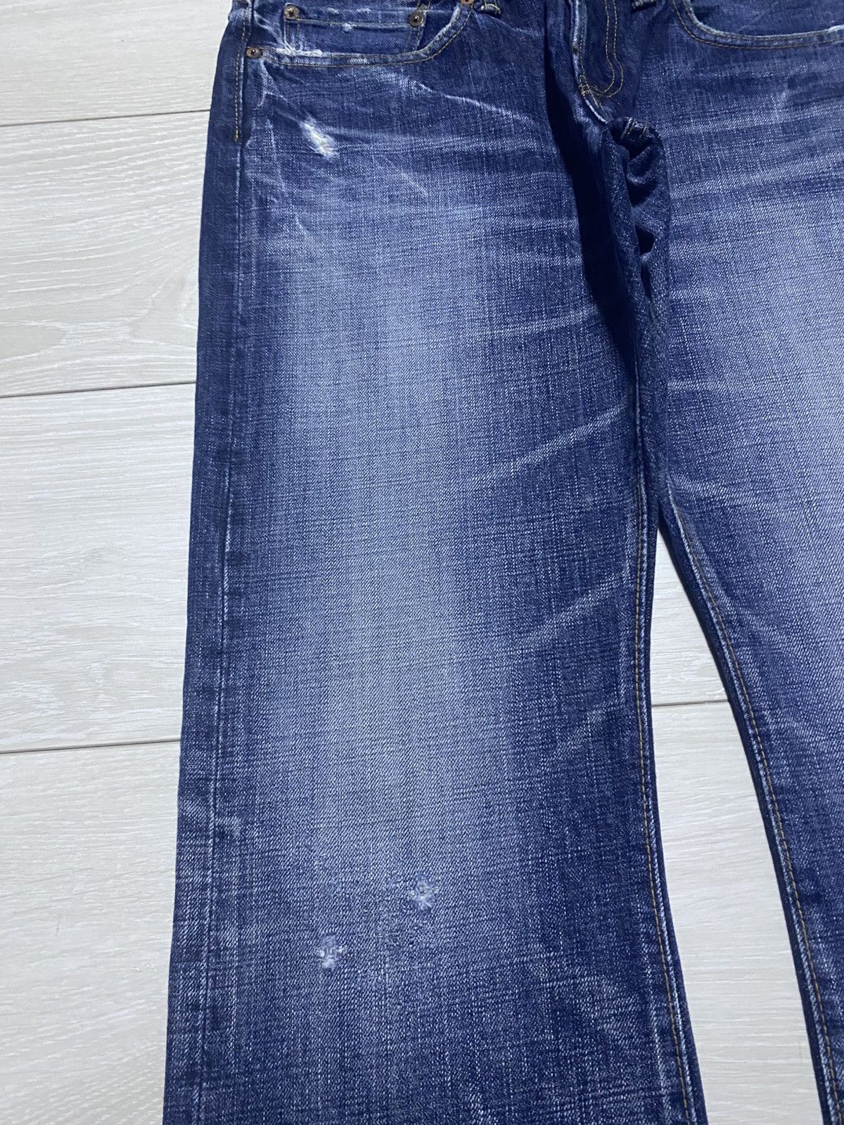 Eternal Eternal Y2K Faded Wash Flare Bootcut Jeans Size US 33 - 7 Thumbnail