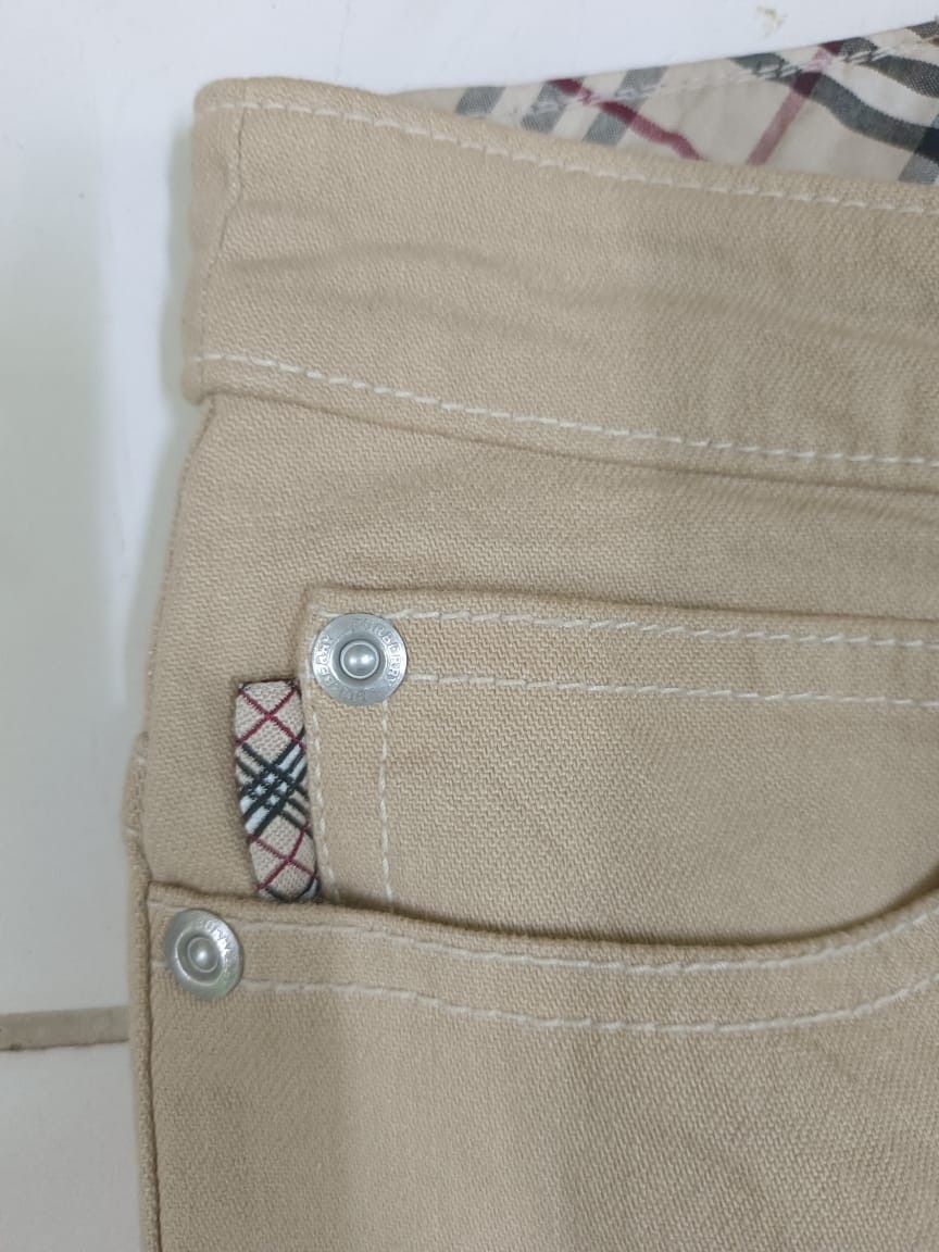 Burberry Burberry London Blue Label Nova Check Jeans Pants Size US 27 - 10 Thumbnail