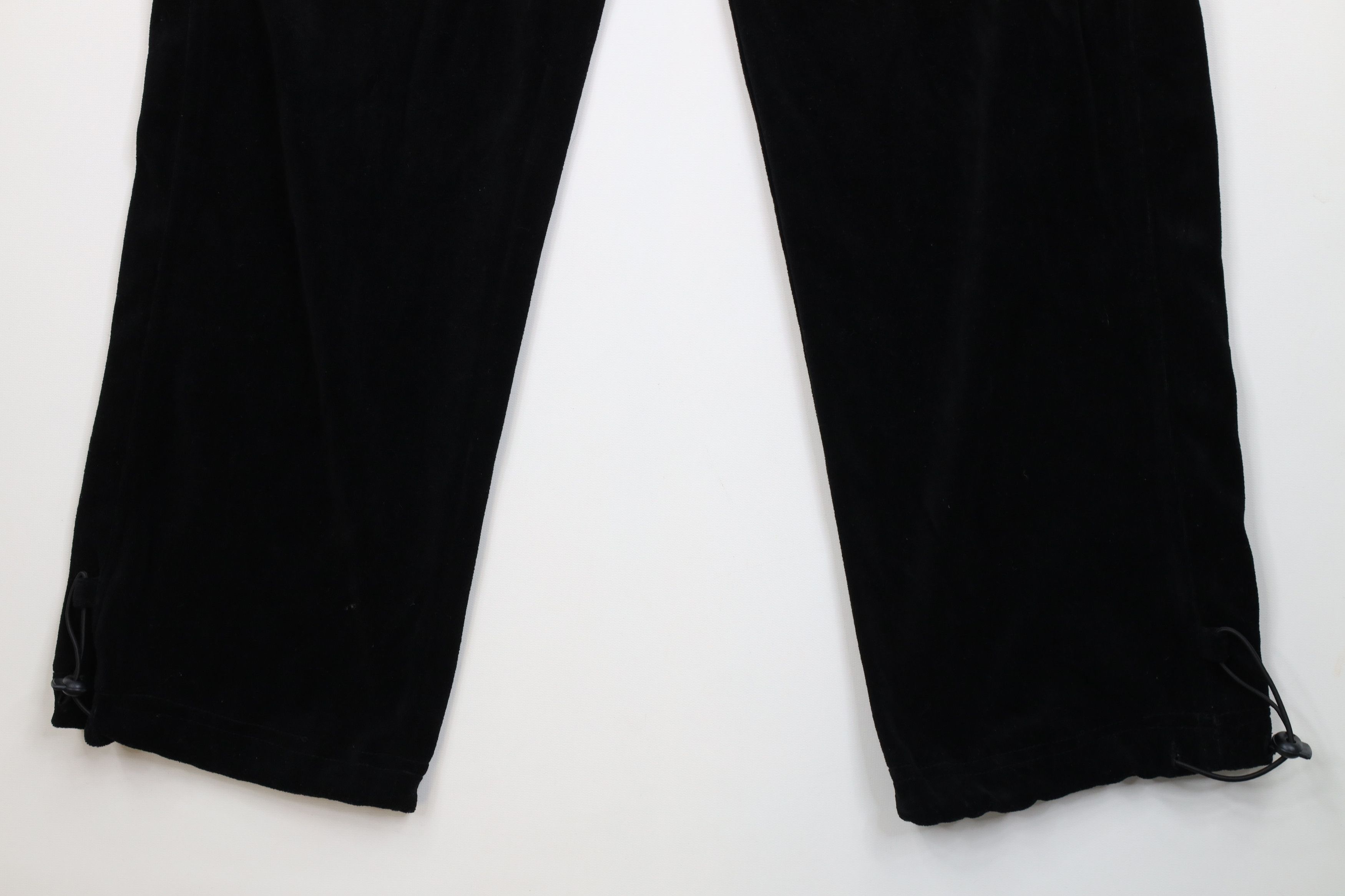 Vintage Vintage Y2K Streetwear Adjustable Wide Leg Velour Sweatpants Size US 36 / EU 52 - 4 Thumbnail