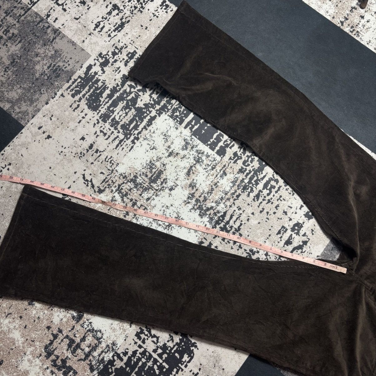 Other Oririn Bootcut Corduroy Material Pants Dark Brown Size US 32 / EU 48 - 11 Thumbnail
