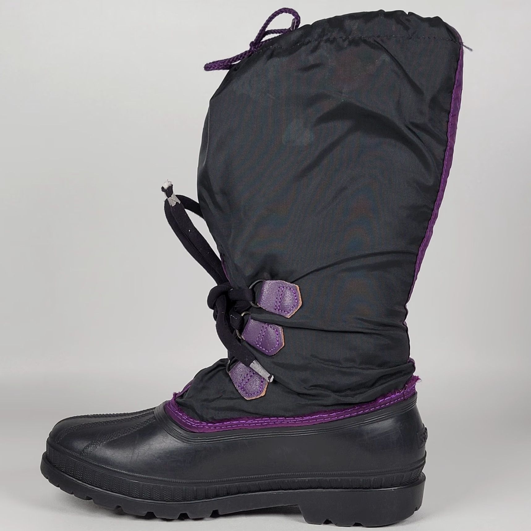 SOREL Sorel Women's Winter Duck Boots Black Purple Size 8 Boots Winter Waterproof Insulated Snow Boot Canada Mens? Size US 8 / IT 38 - 5 Thumbnail