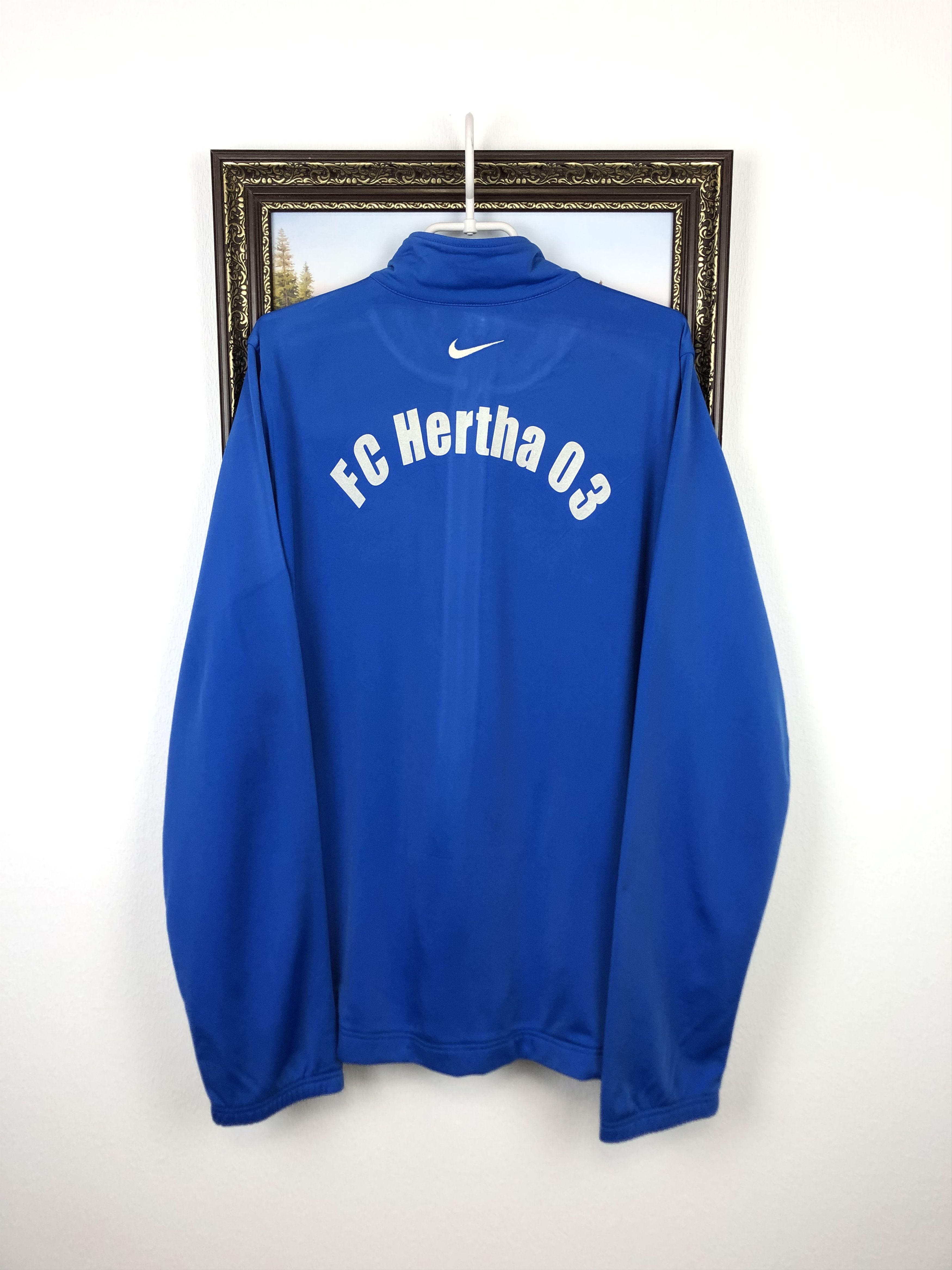 Nike Vintage Hertha 03 Berlin-Zehlendorf Jacket Soccer Track Size US XL / EU 56 / 4 - 8 Thumbnail